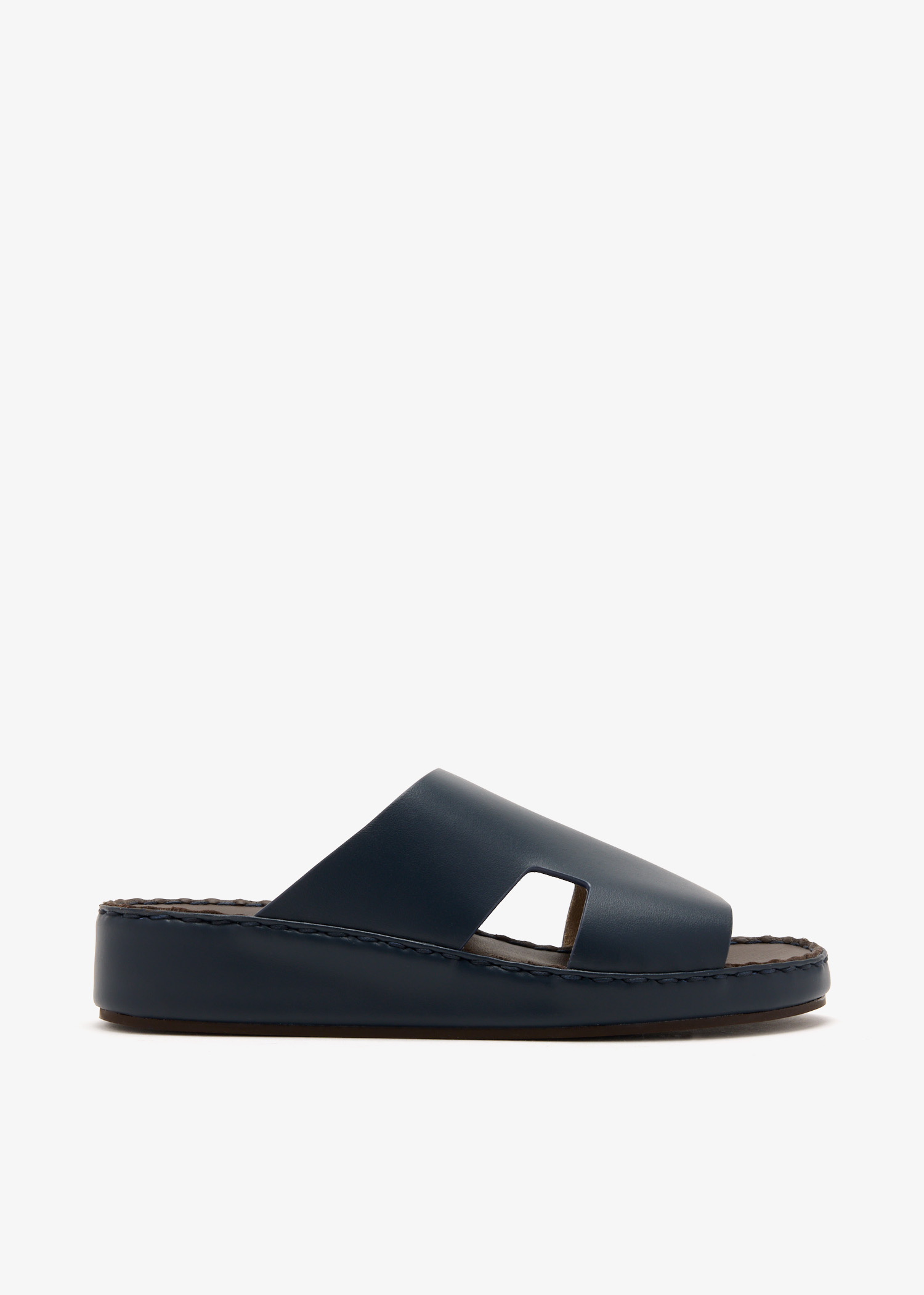 

Box sandals, Navy