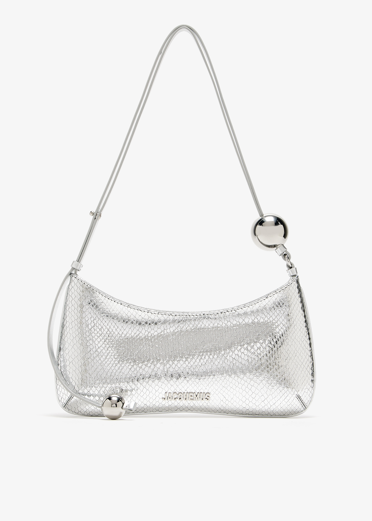

Le Bisou Perle bag, Silver
