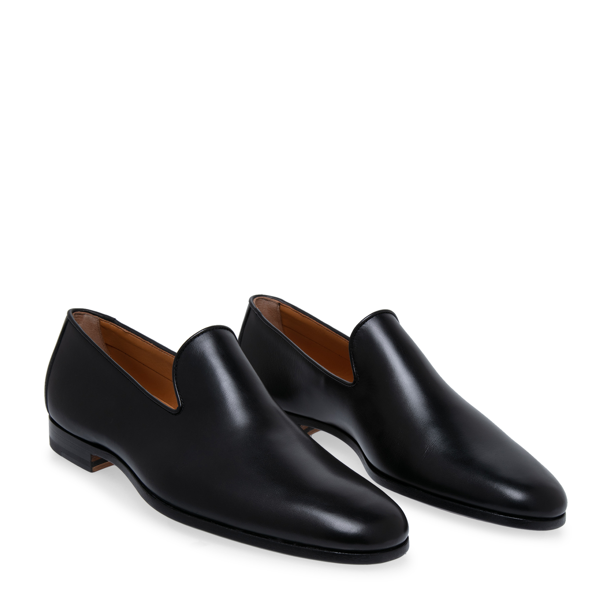 

Leather loafers, Black