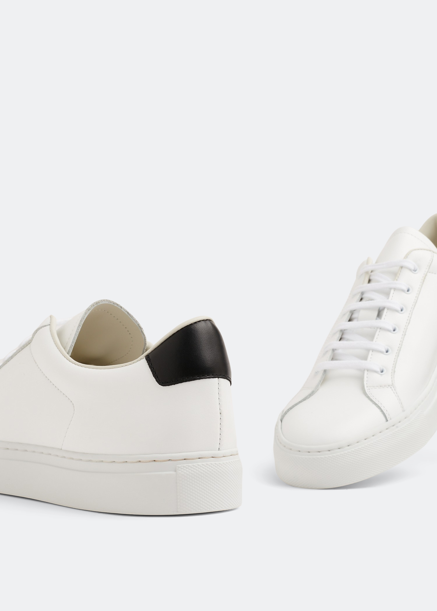

Retro low sneakers, White