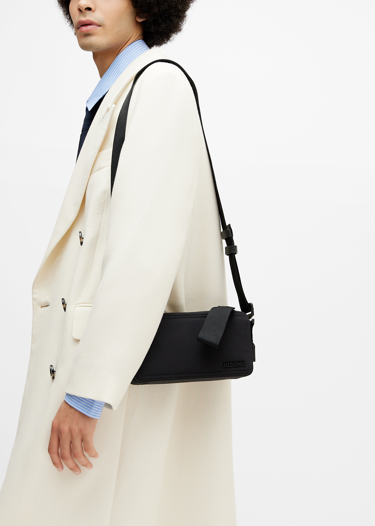 

Le Cuerda horizontal bag, Black