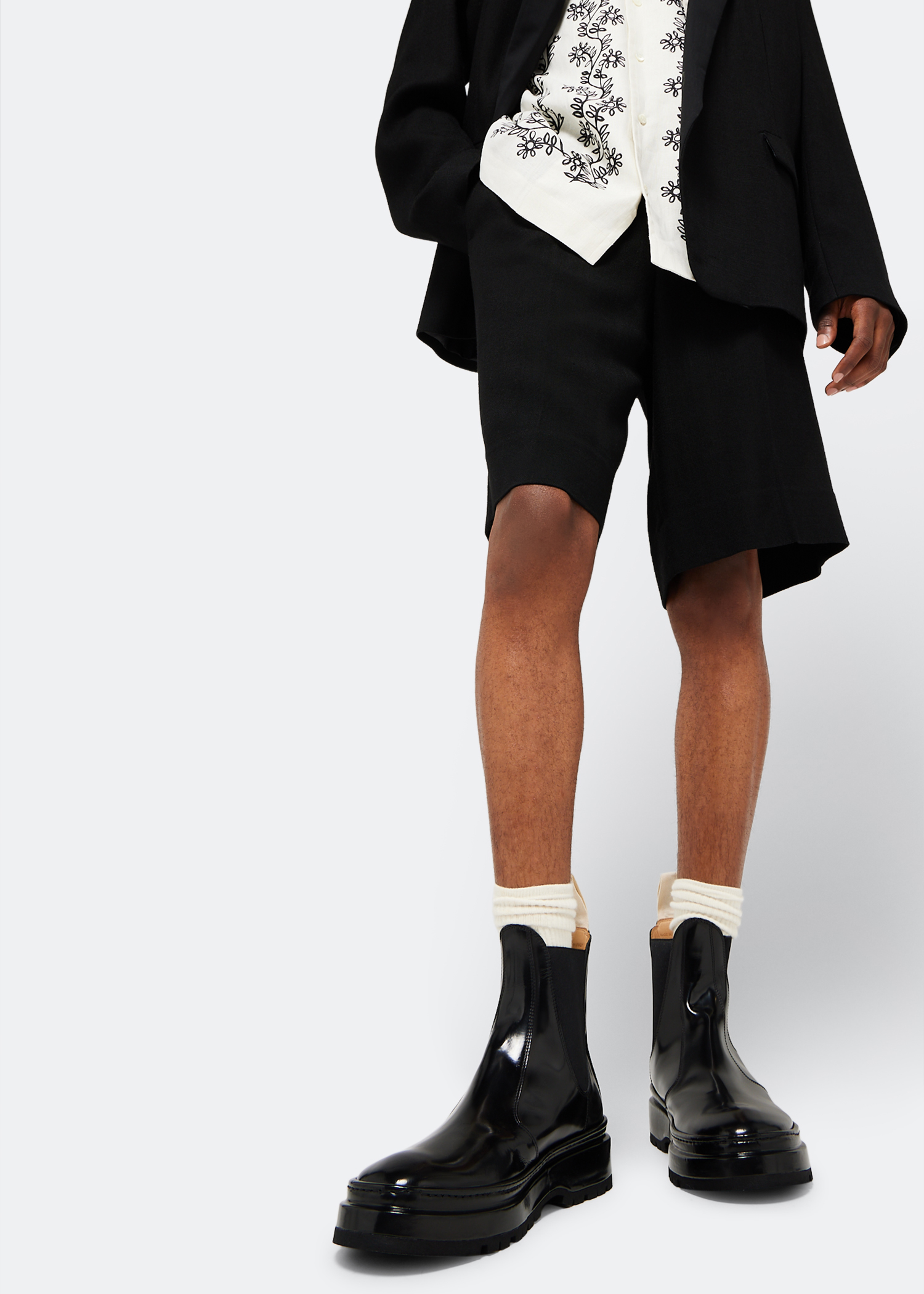 

Les Chelsea Pavane boots, Black