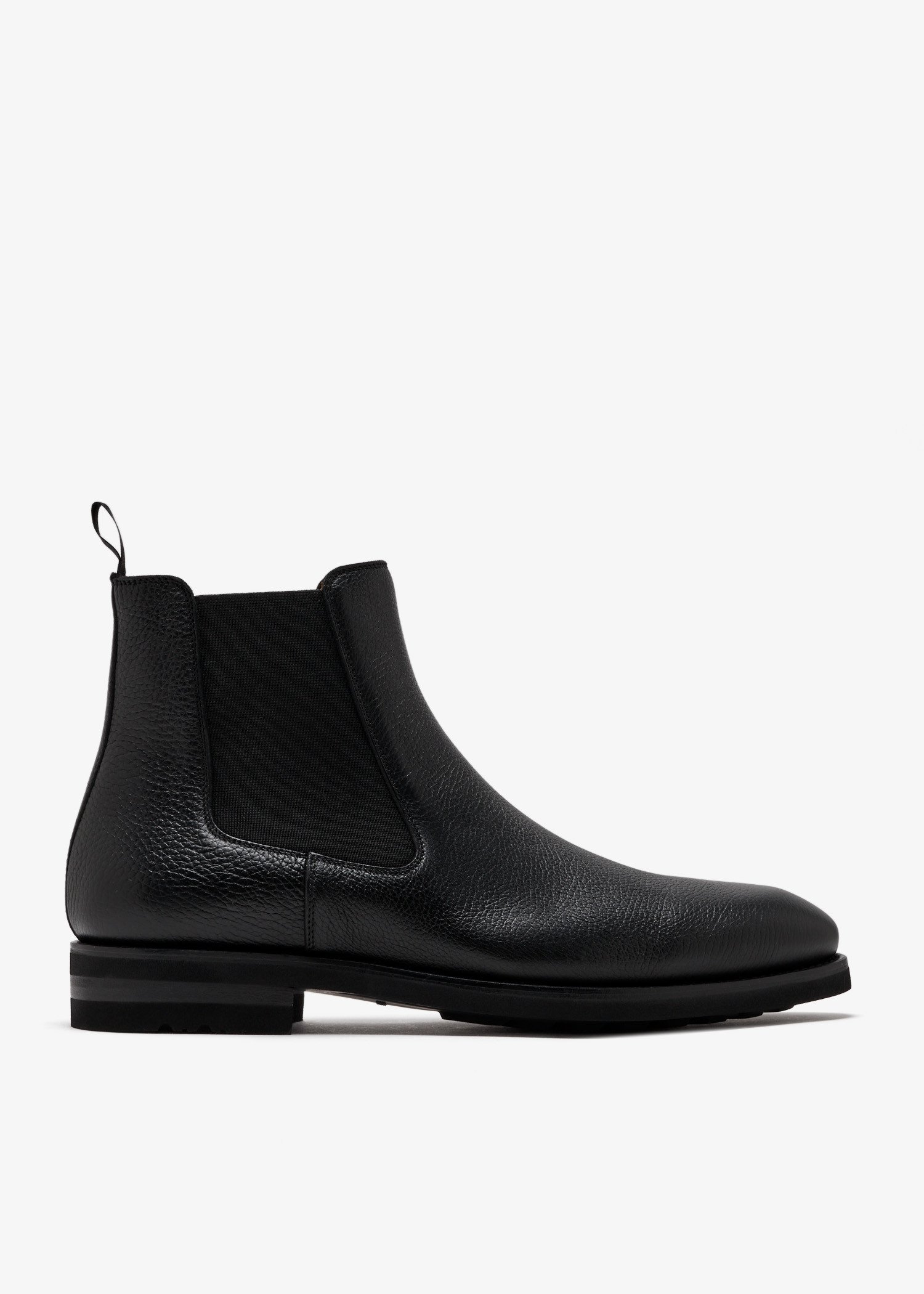 

Chelsea leather boots, Black