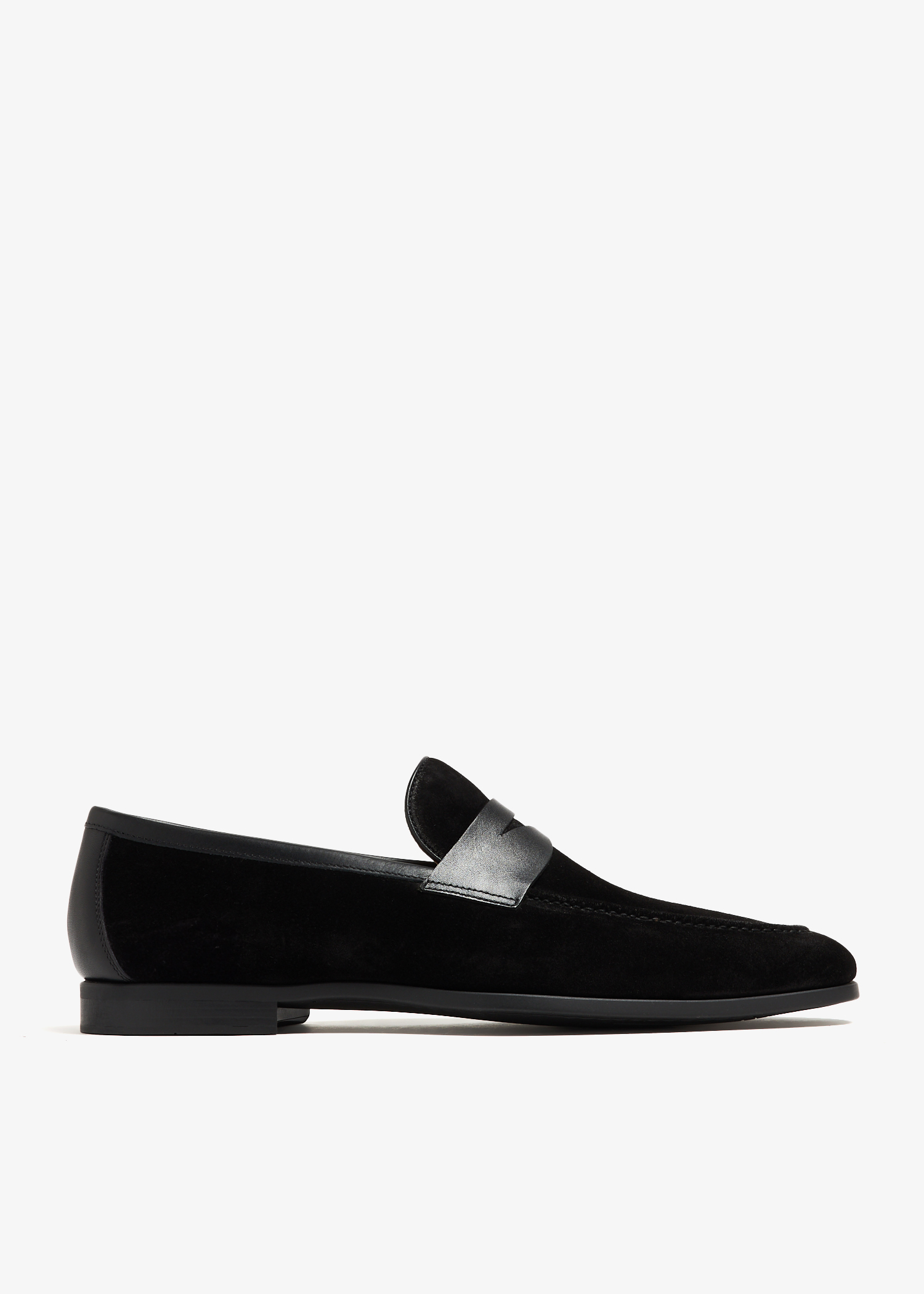

Suede loafers, Black