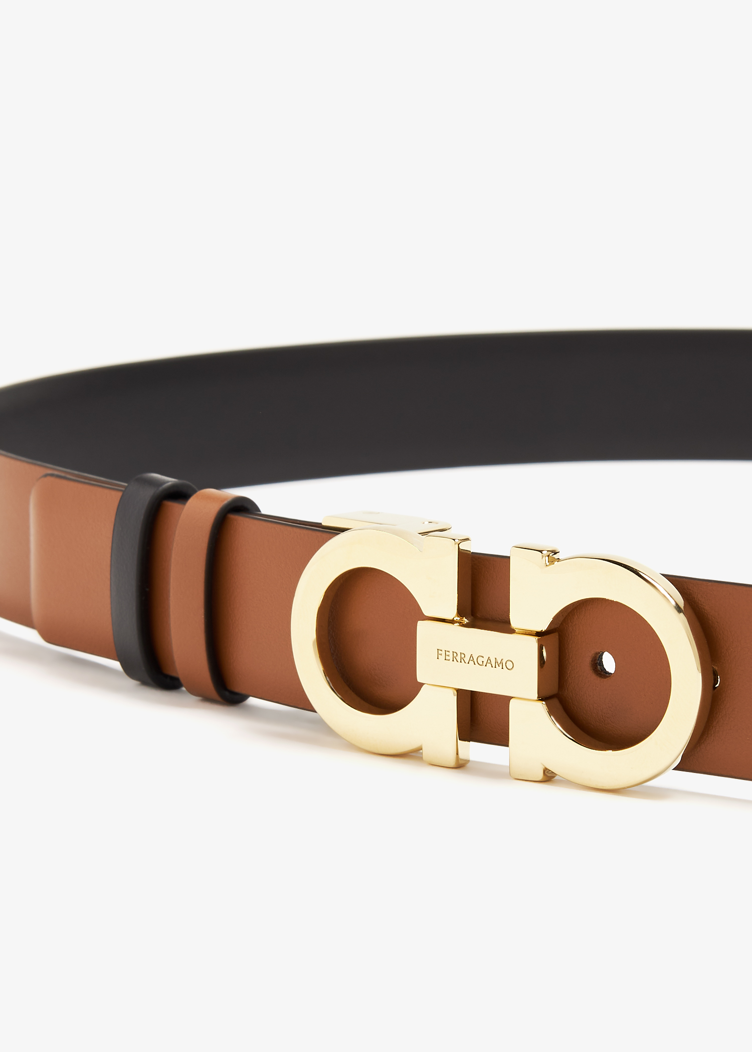 

Gancini belt, Brown