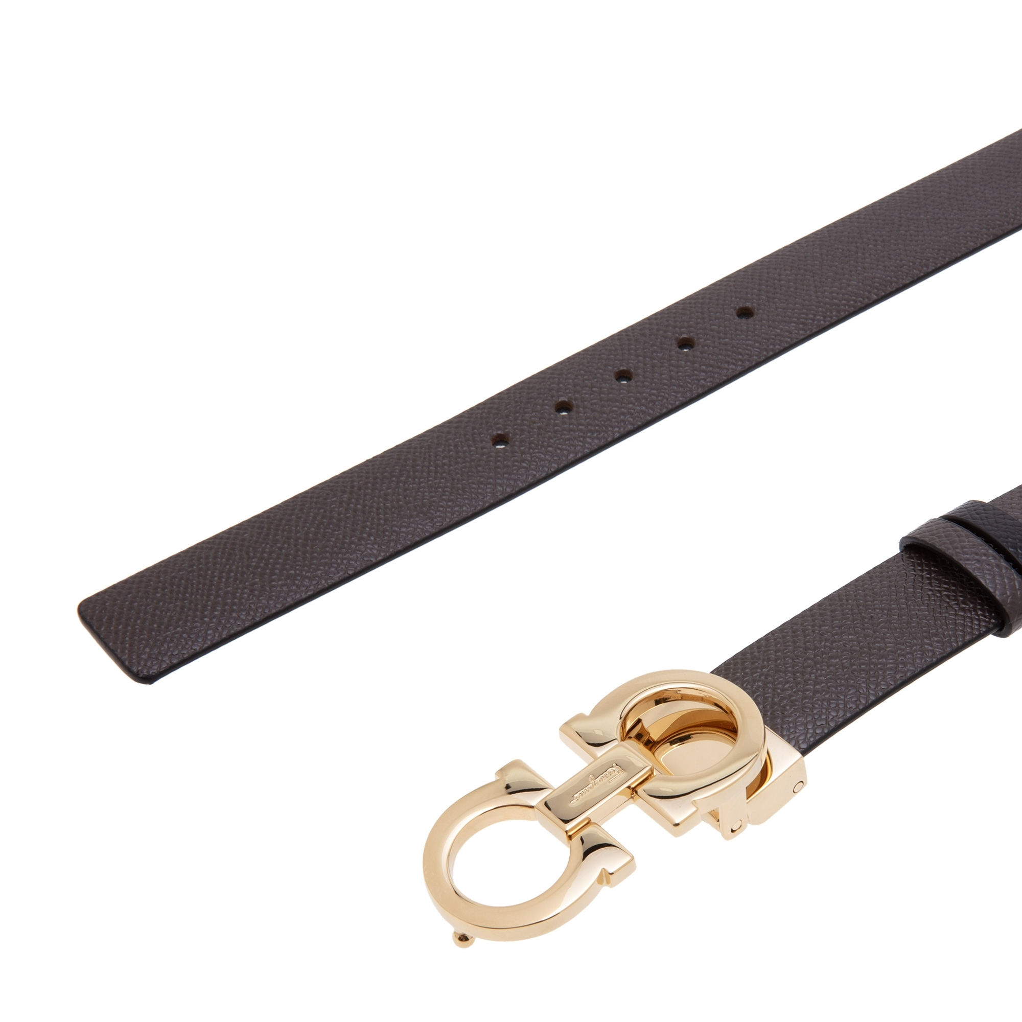 

Gancini belt, Grey