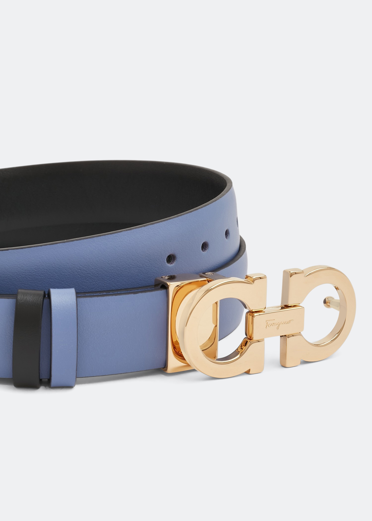 

Gancini belt, Blue