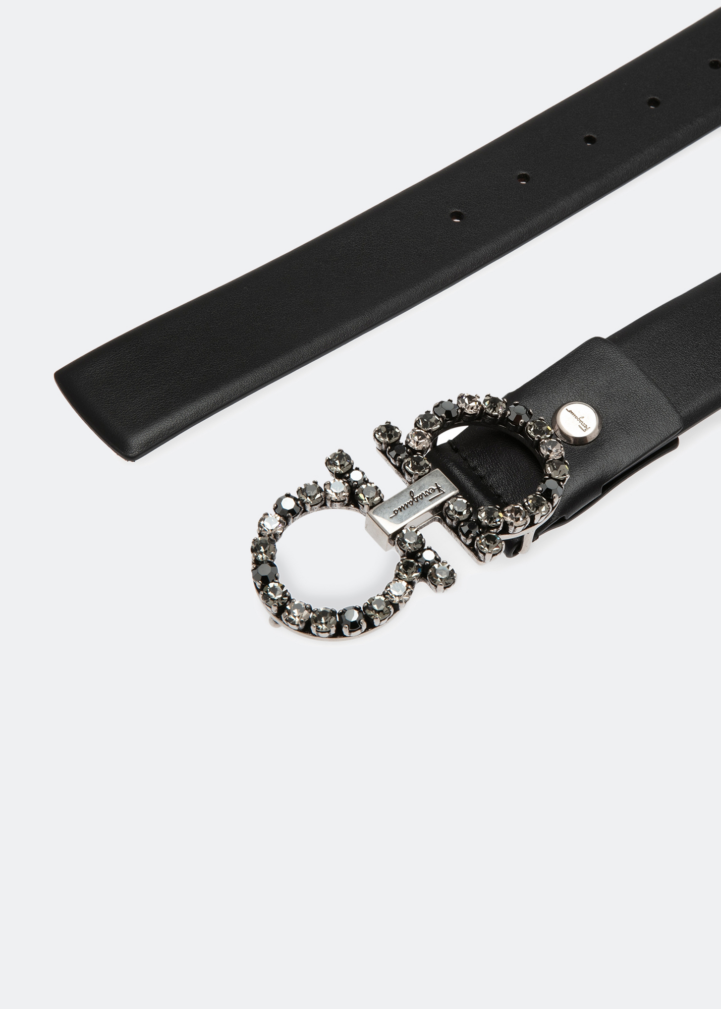 

Gancini belt, Black