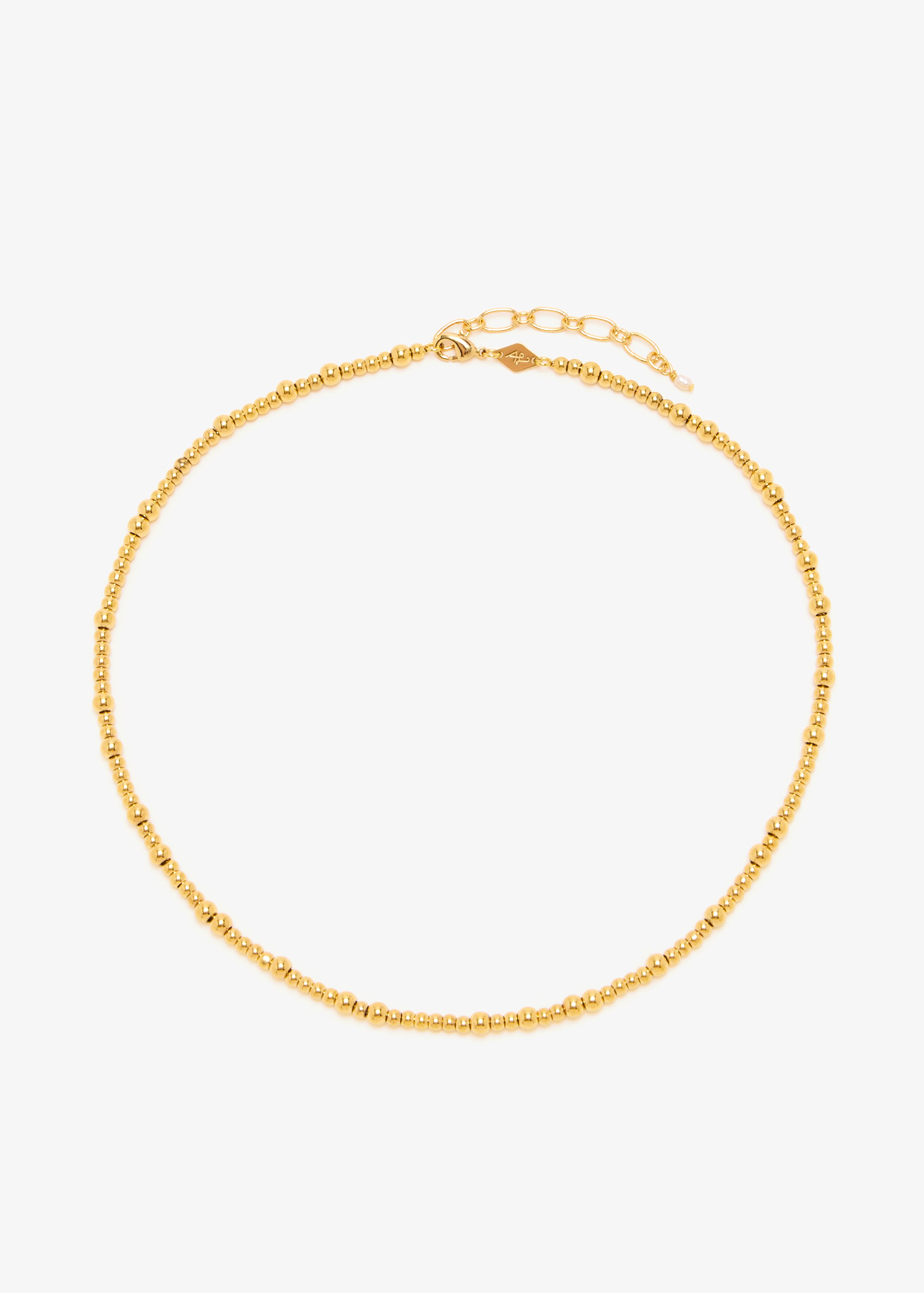 

Slim Goldie necklace, Gold
