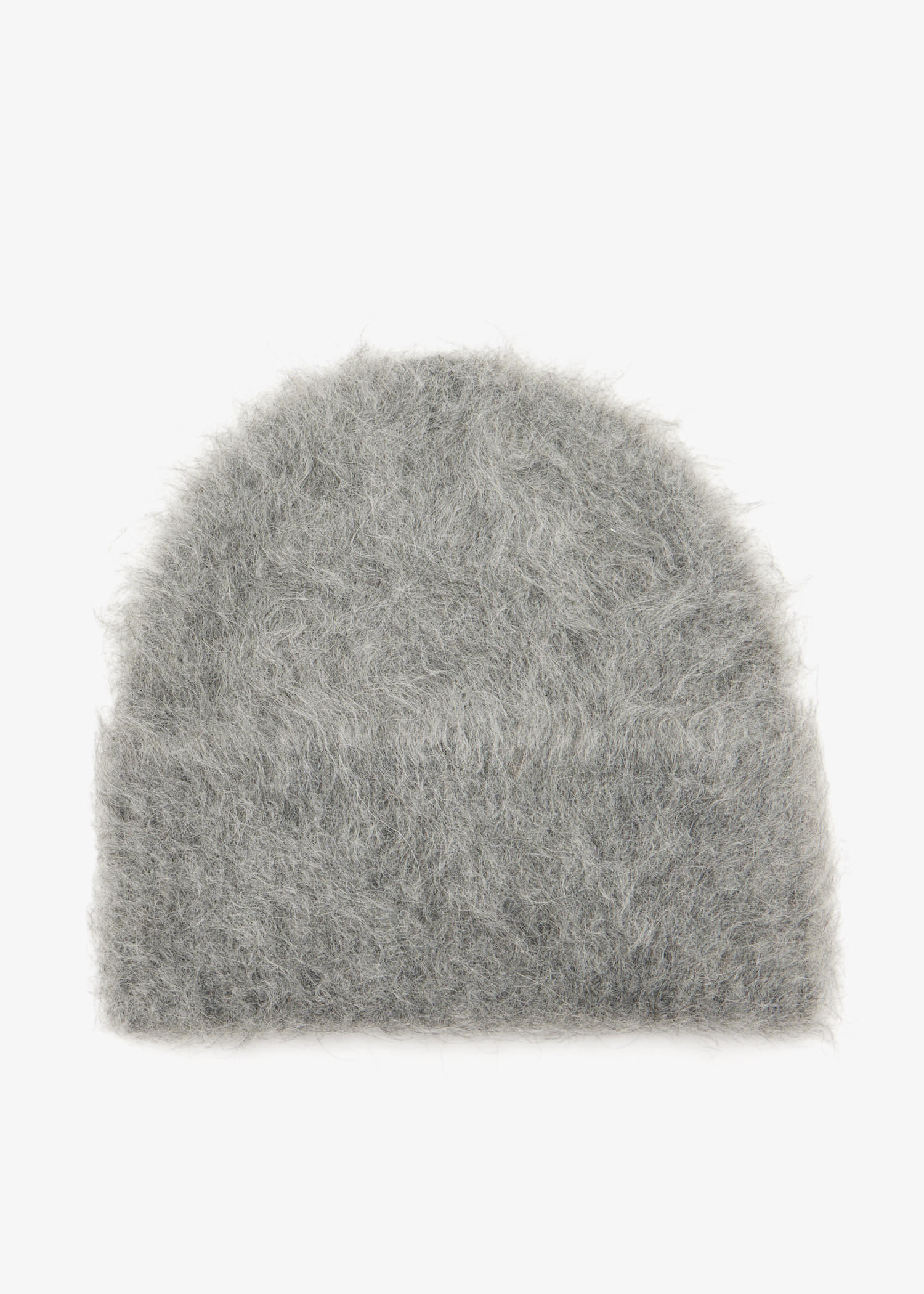 

Alpaca knit beanie, Grey