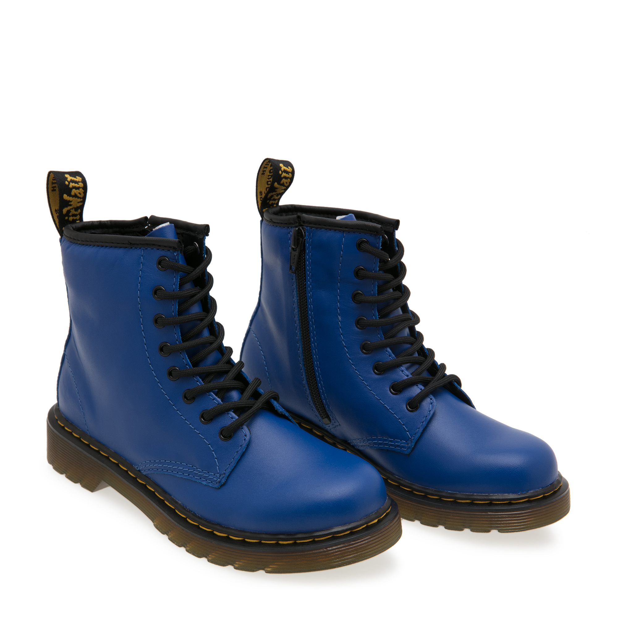 

1460 leather boots, Blue