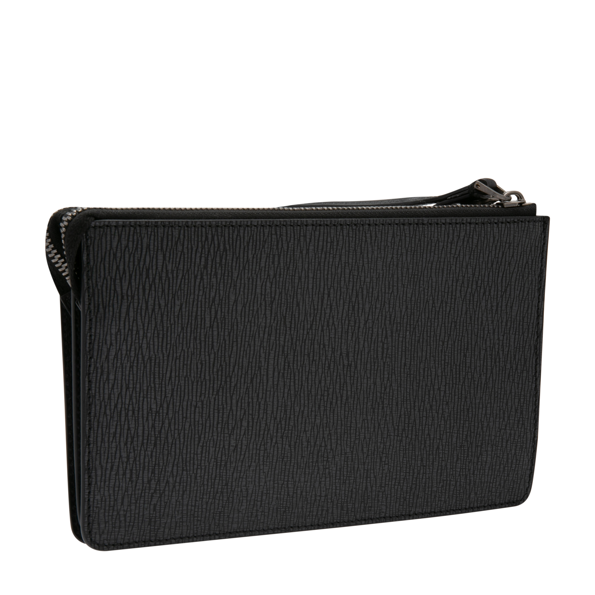 

Zipped pouch, Black