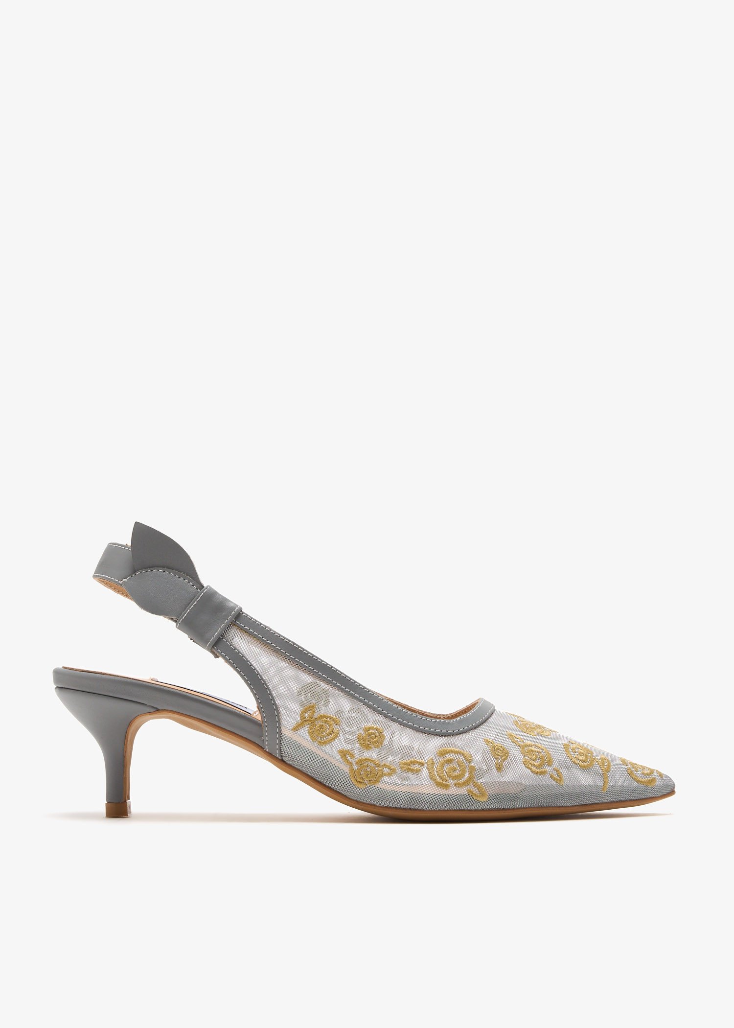 

Zia slingback pumps, Grey