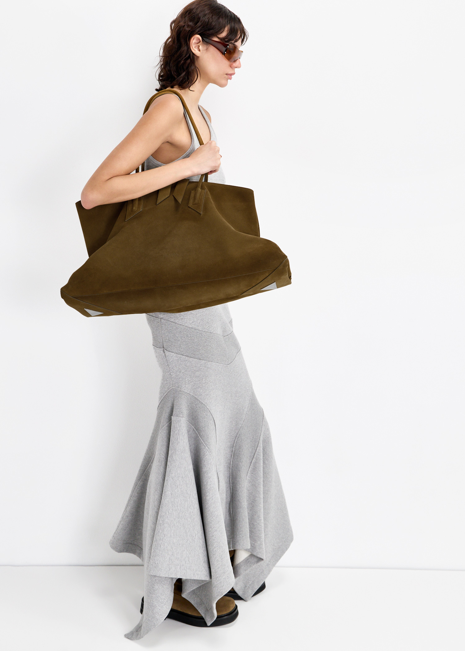 

La Passeggiata large shoulder bag, Green