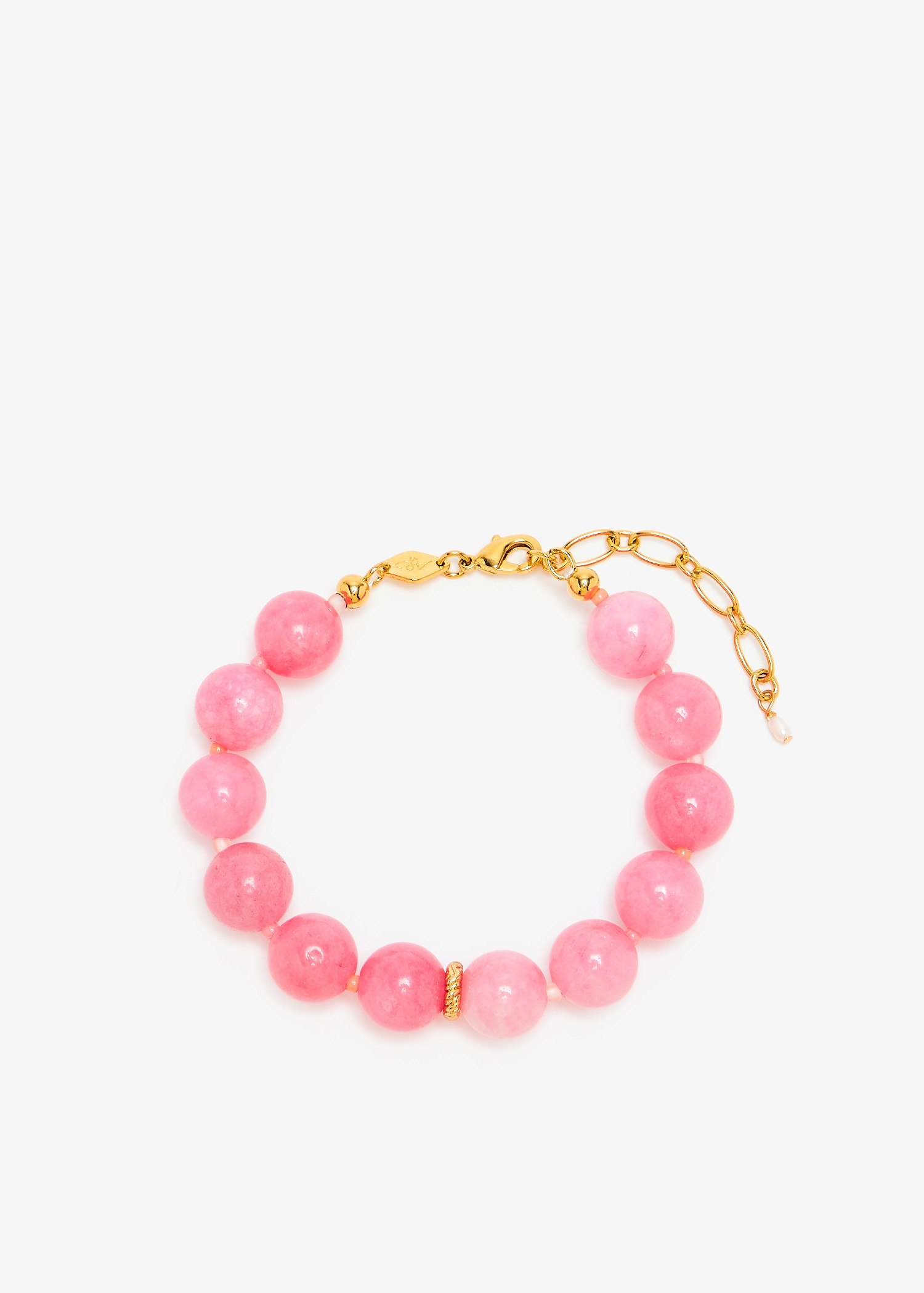 

Ball bracelet, Pink