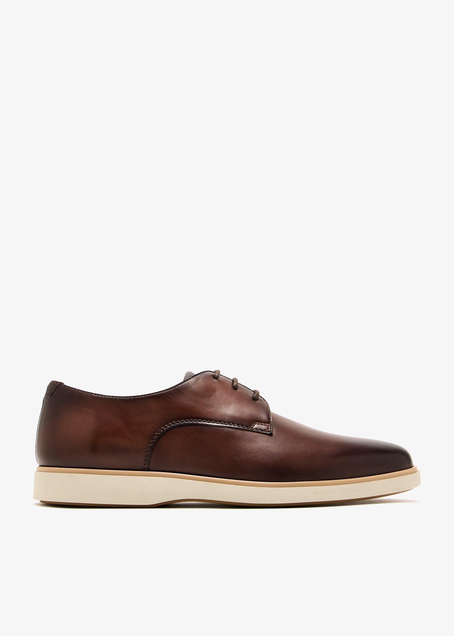 

Leone Derby shoes, Brown
