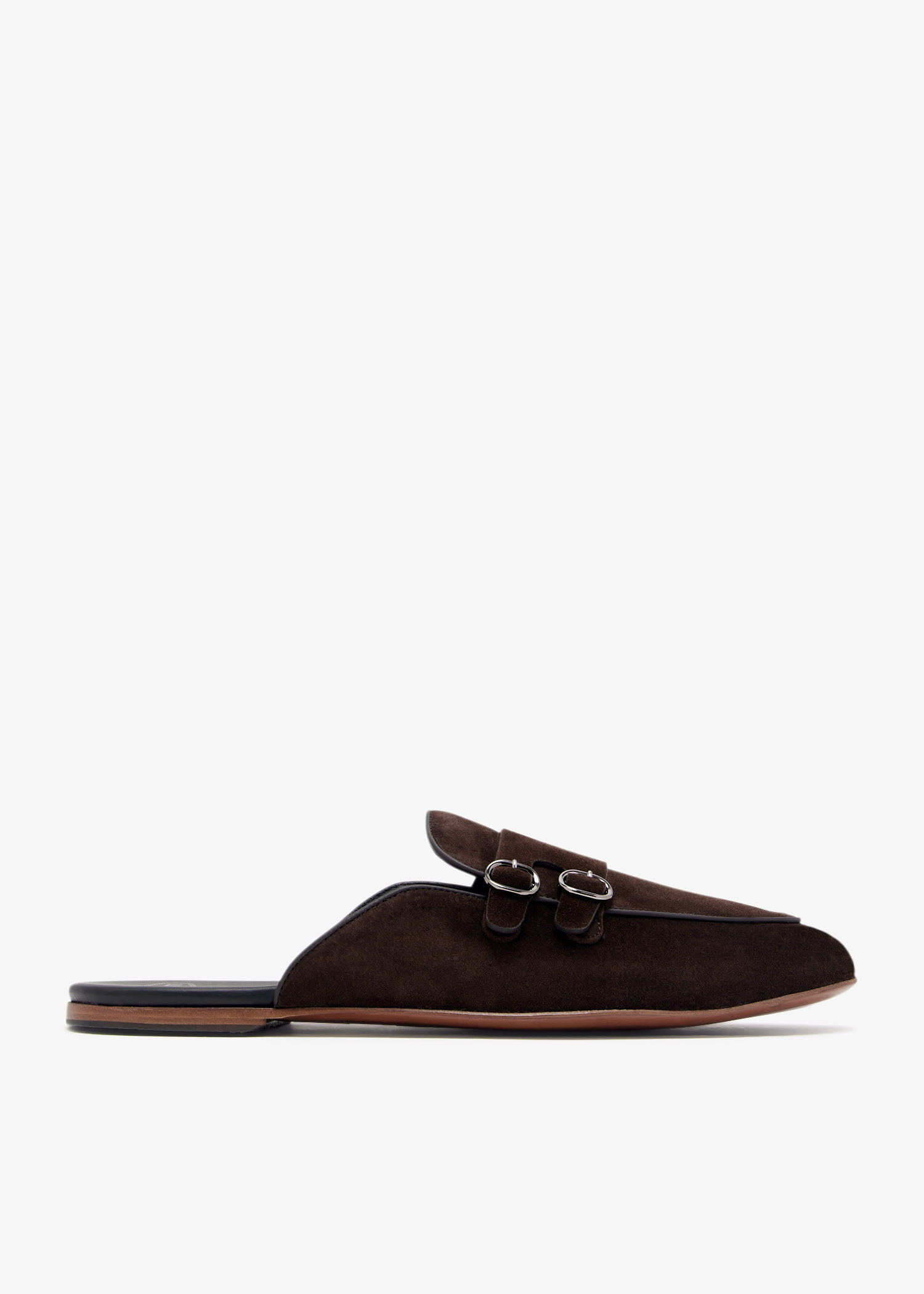 

Suede slippers, Brown