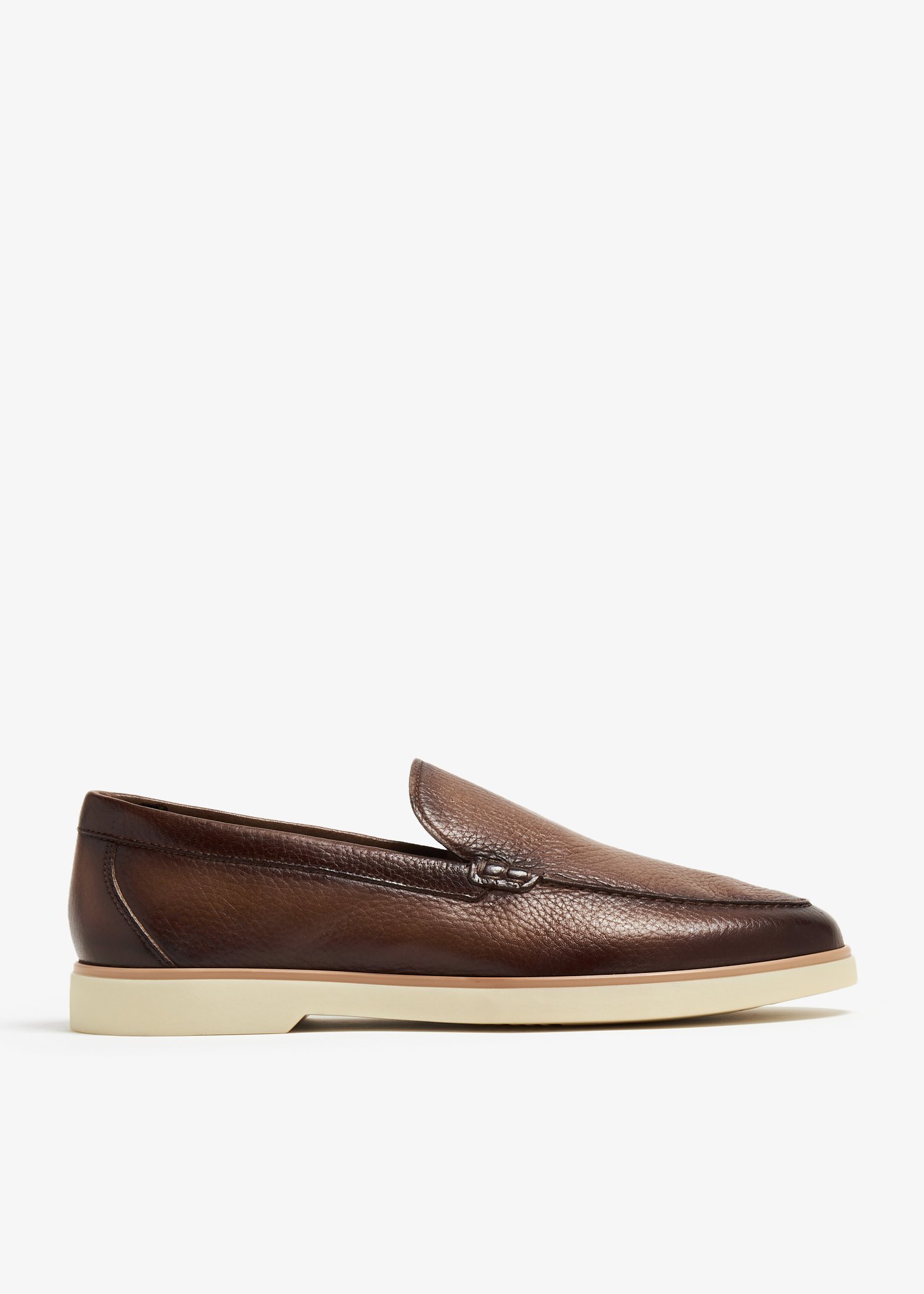 

Leather loafers, Brown