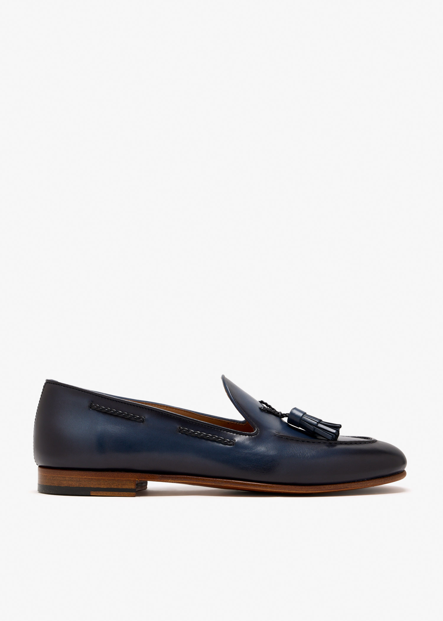 

Tassel loafers, Navy