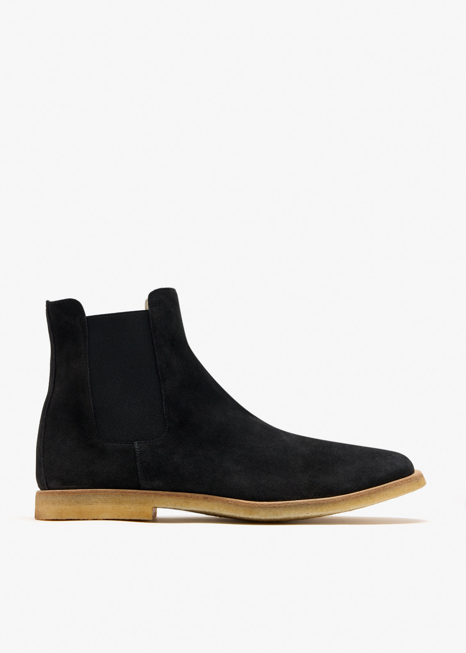 

Suede Chelsea boots, Black