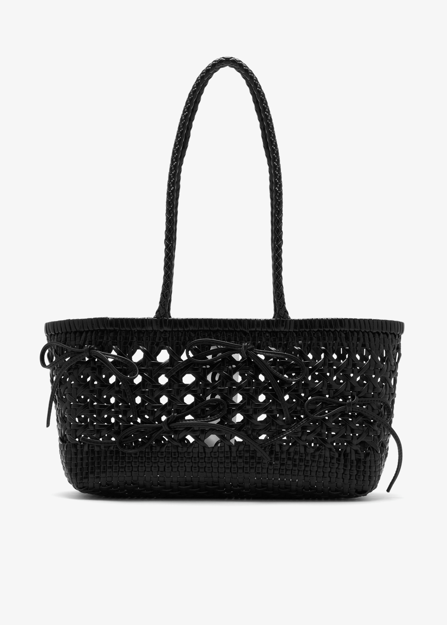 

Biscuit shoulder bag, Black
