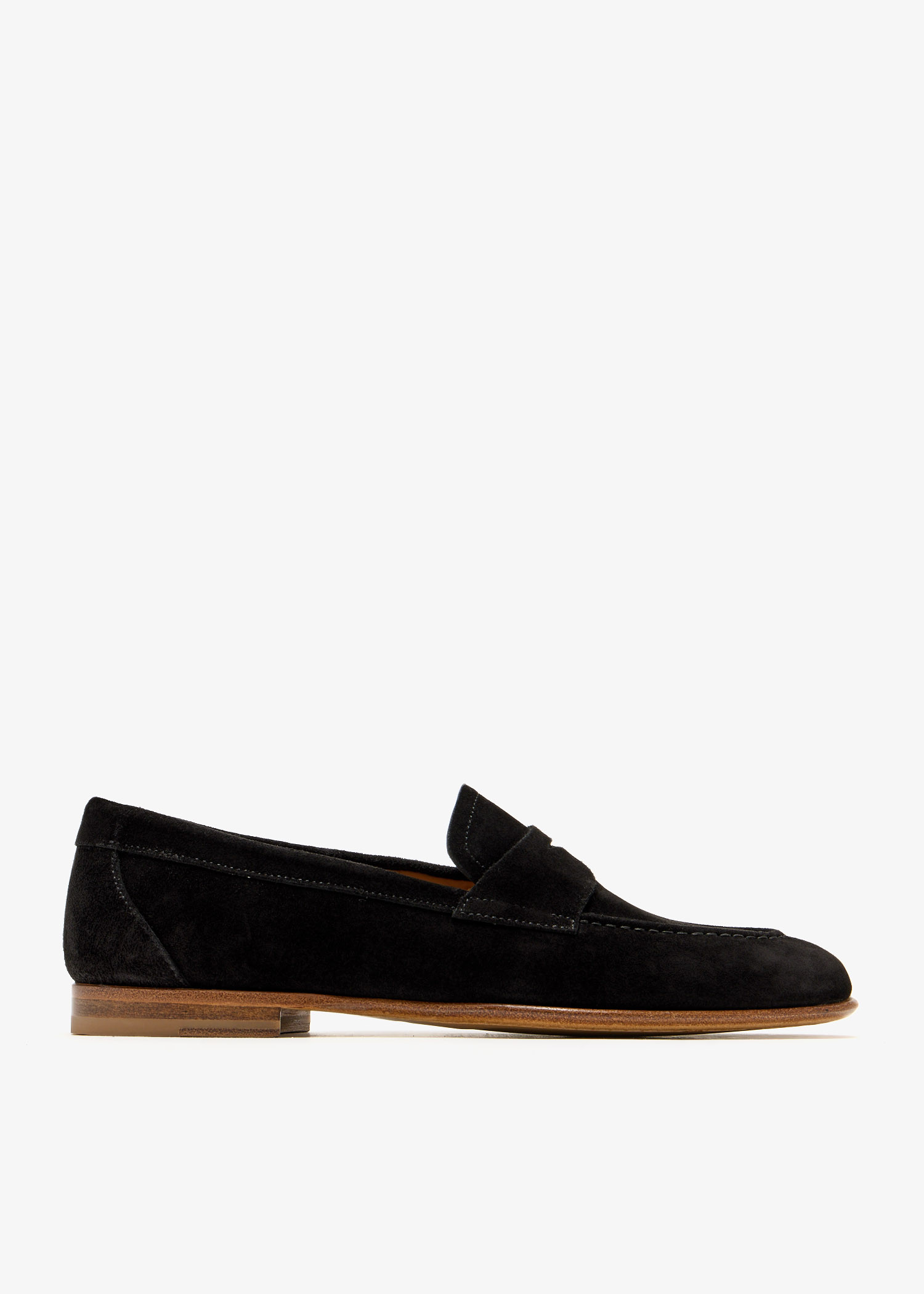 

Suede loafers, Black