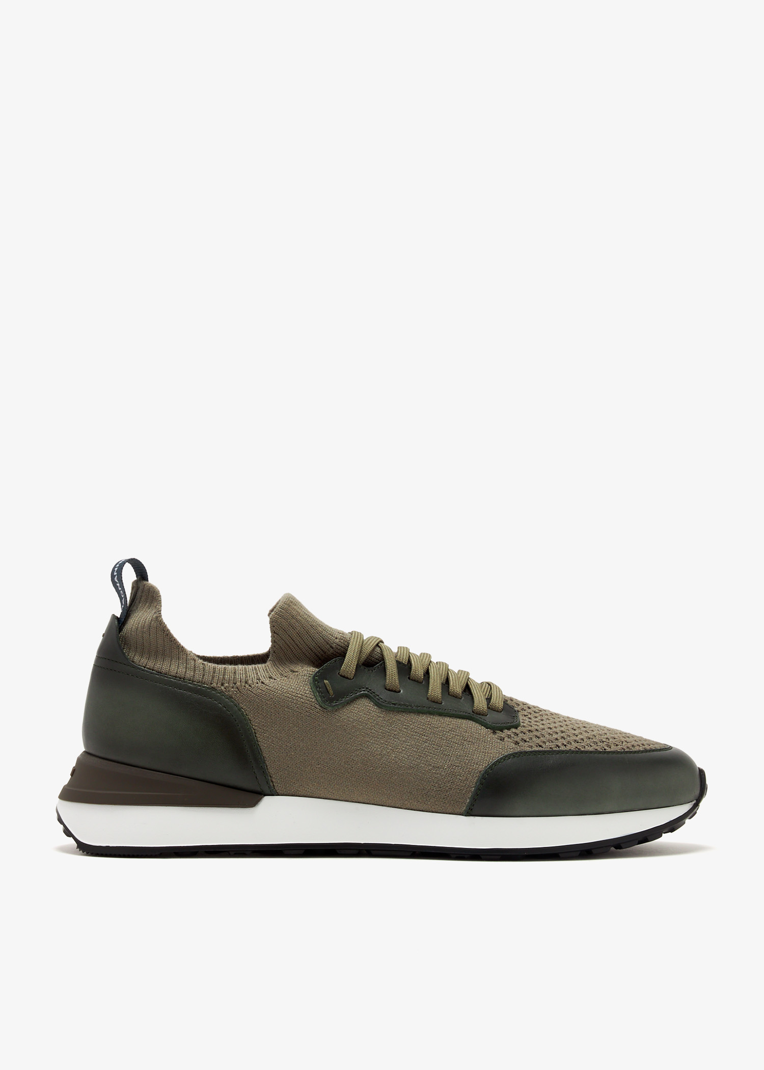 

Knit sneakers, Khaki