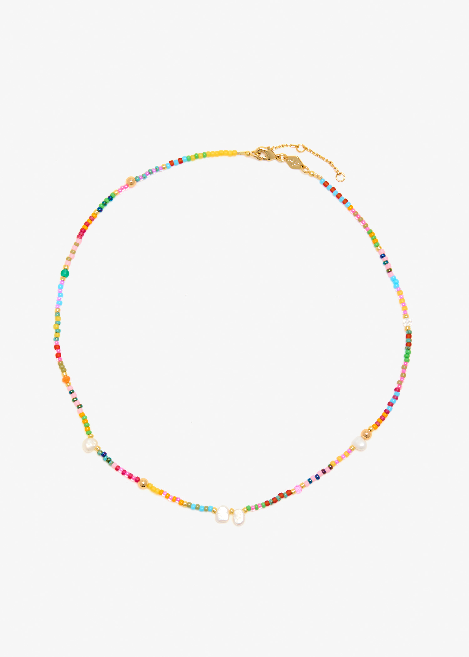 

Bikini Confetti necklace, Multicolored
