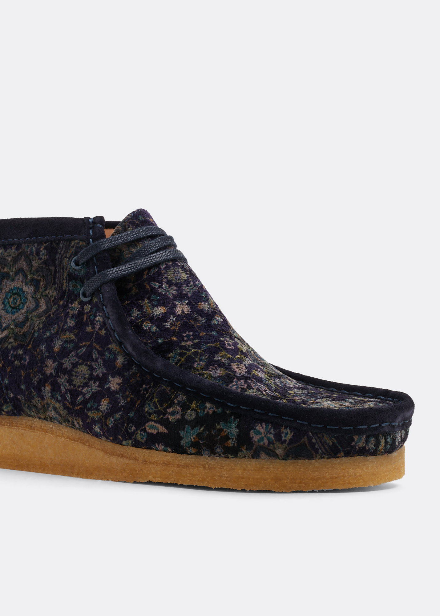 

Wallabee boots, Blue