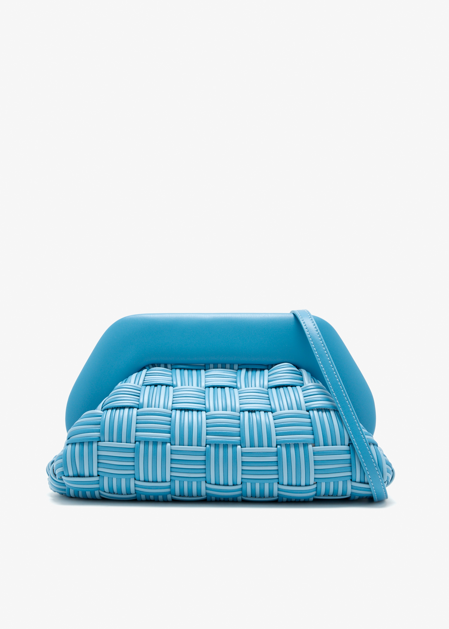 

Bios medium intreccio clutch, Blue