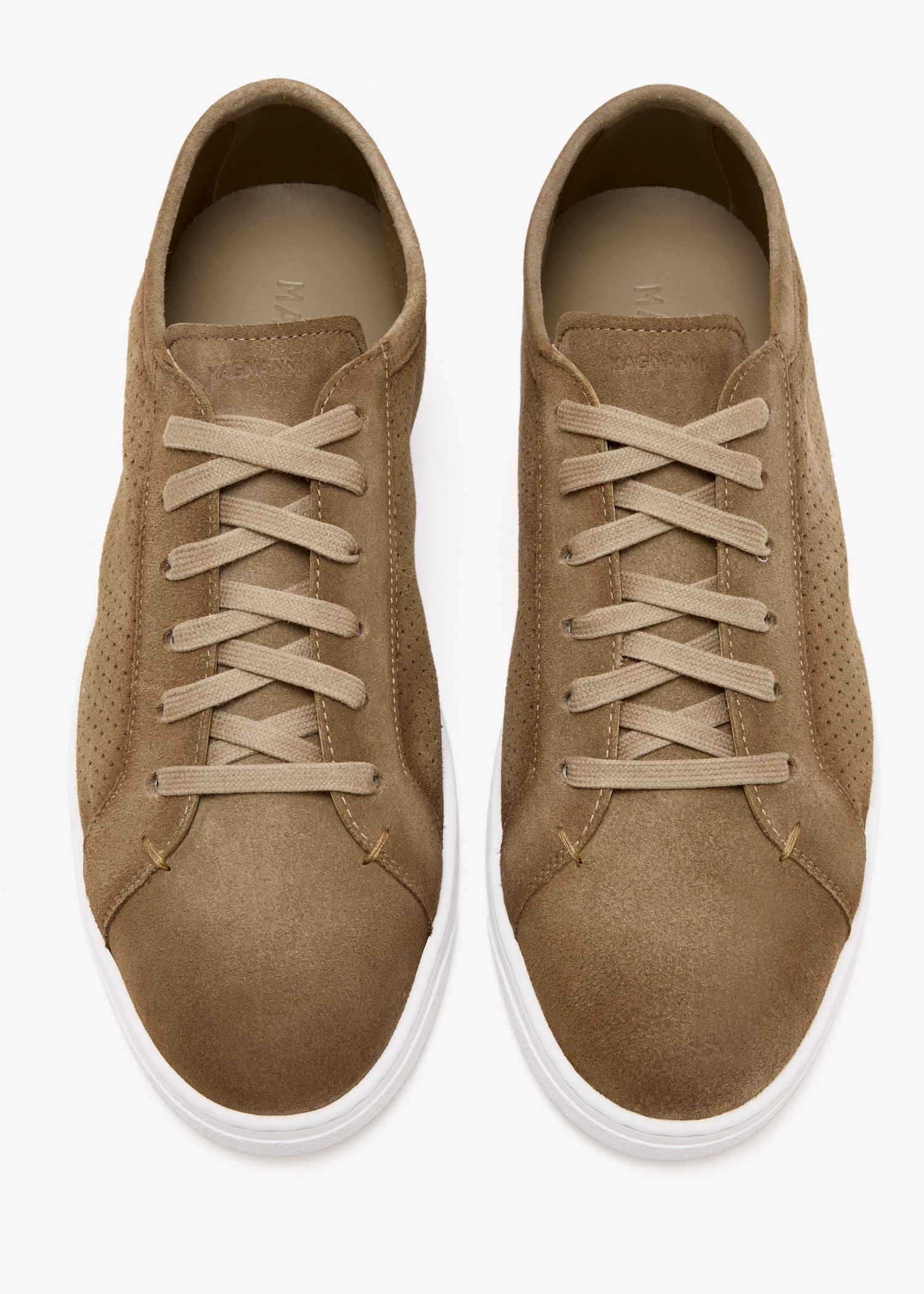 

Suede sneakers, Brown