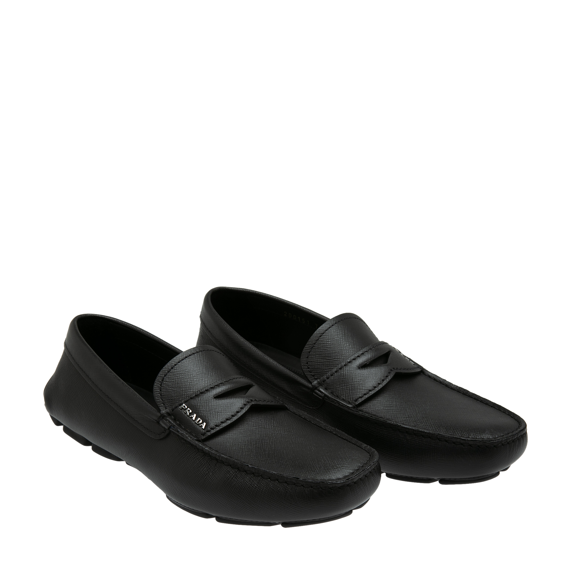 

Leather loafers, Black