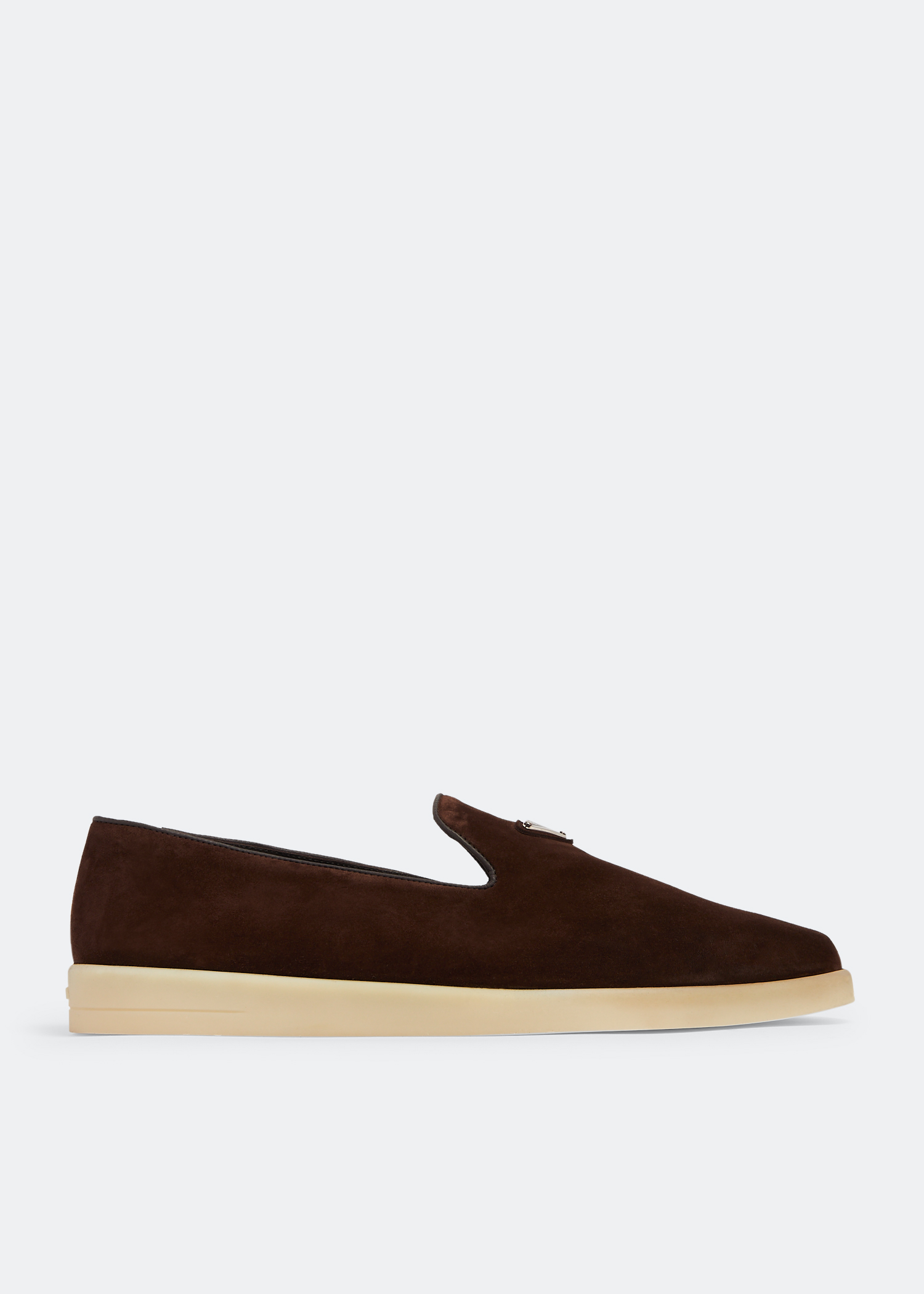 

Suede slippers, Brown