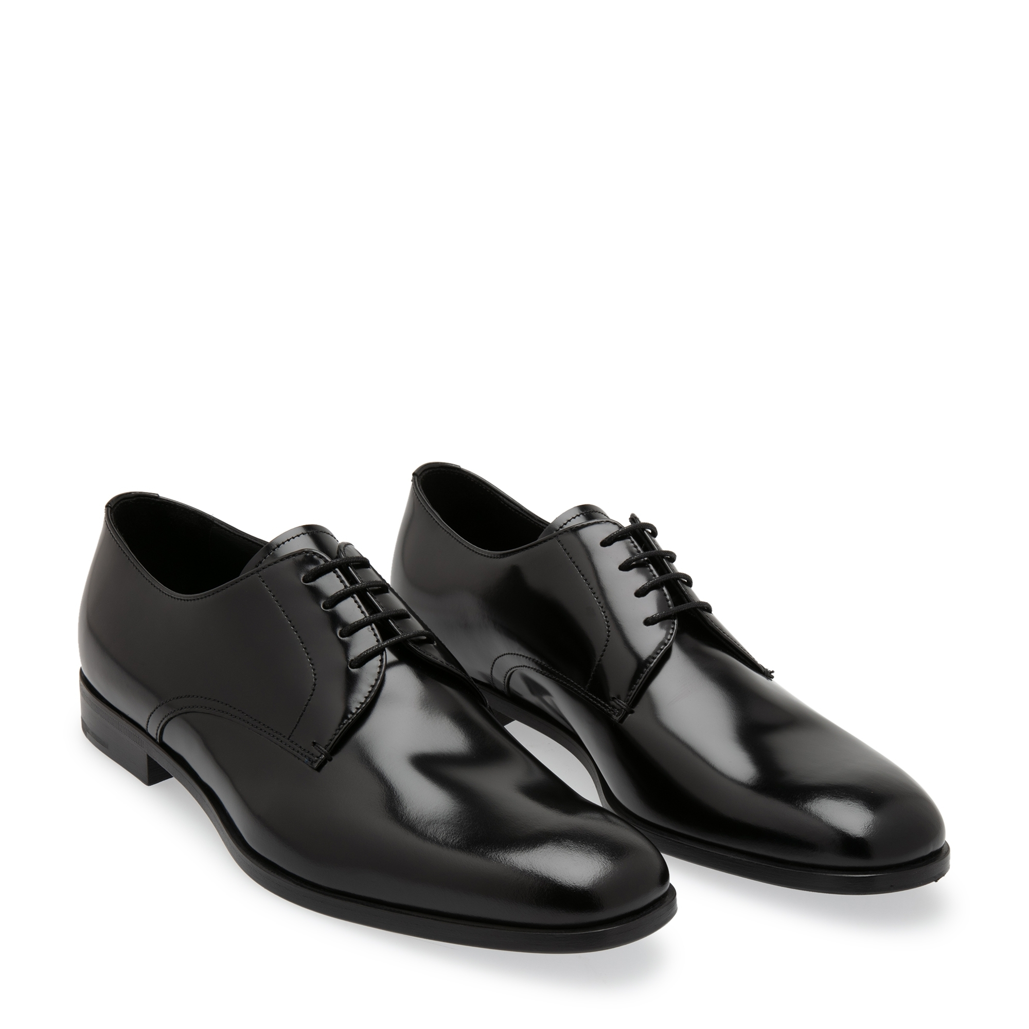 

Patent leather oxford shoes, Black