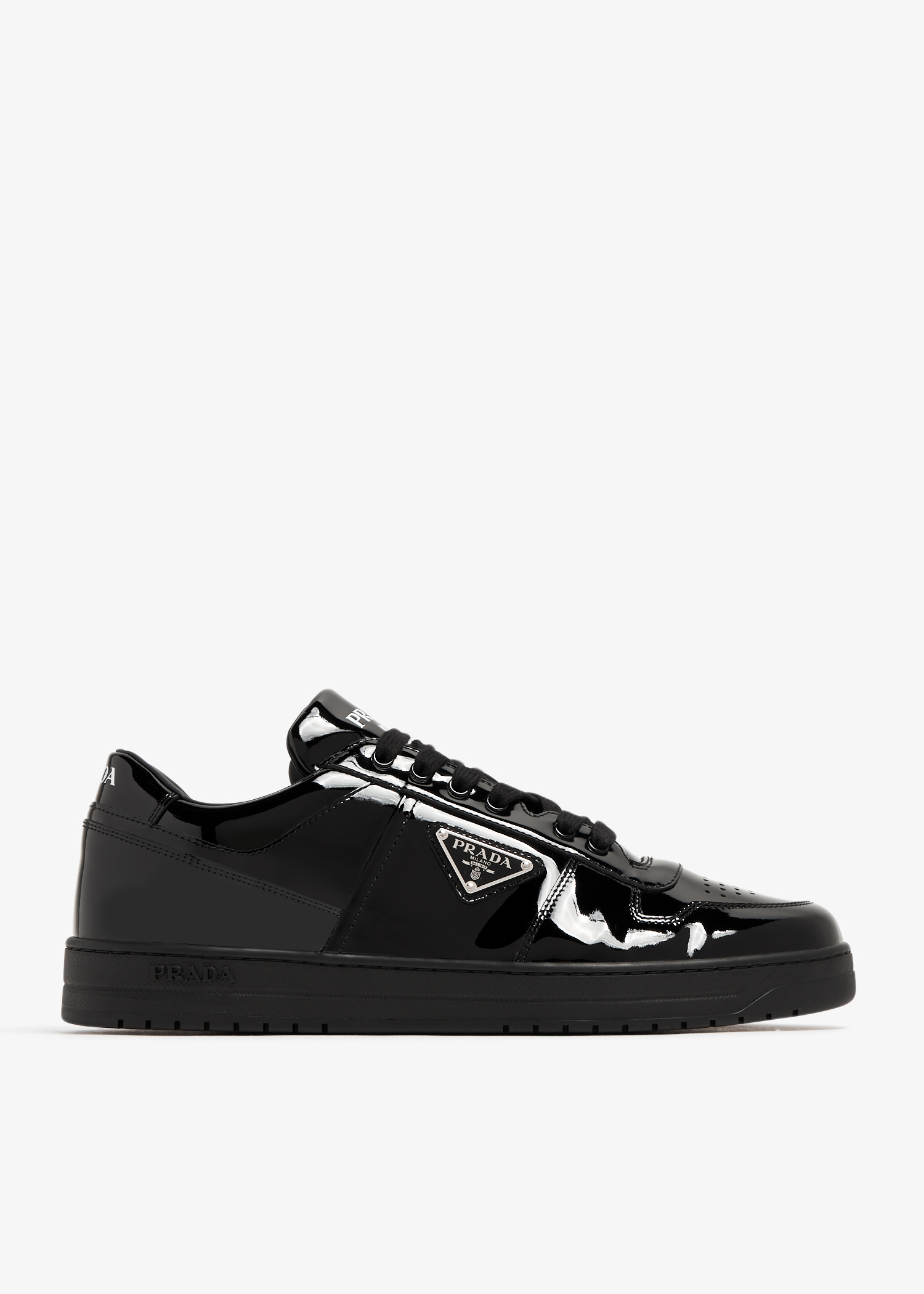 

Downtown patent leather sneakers, Black