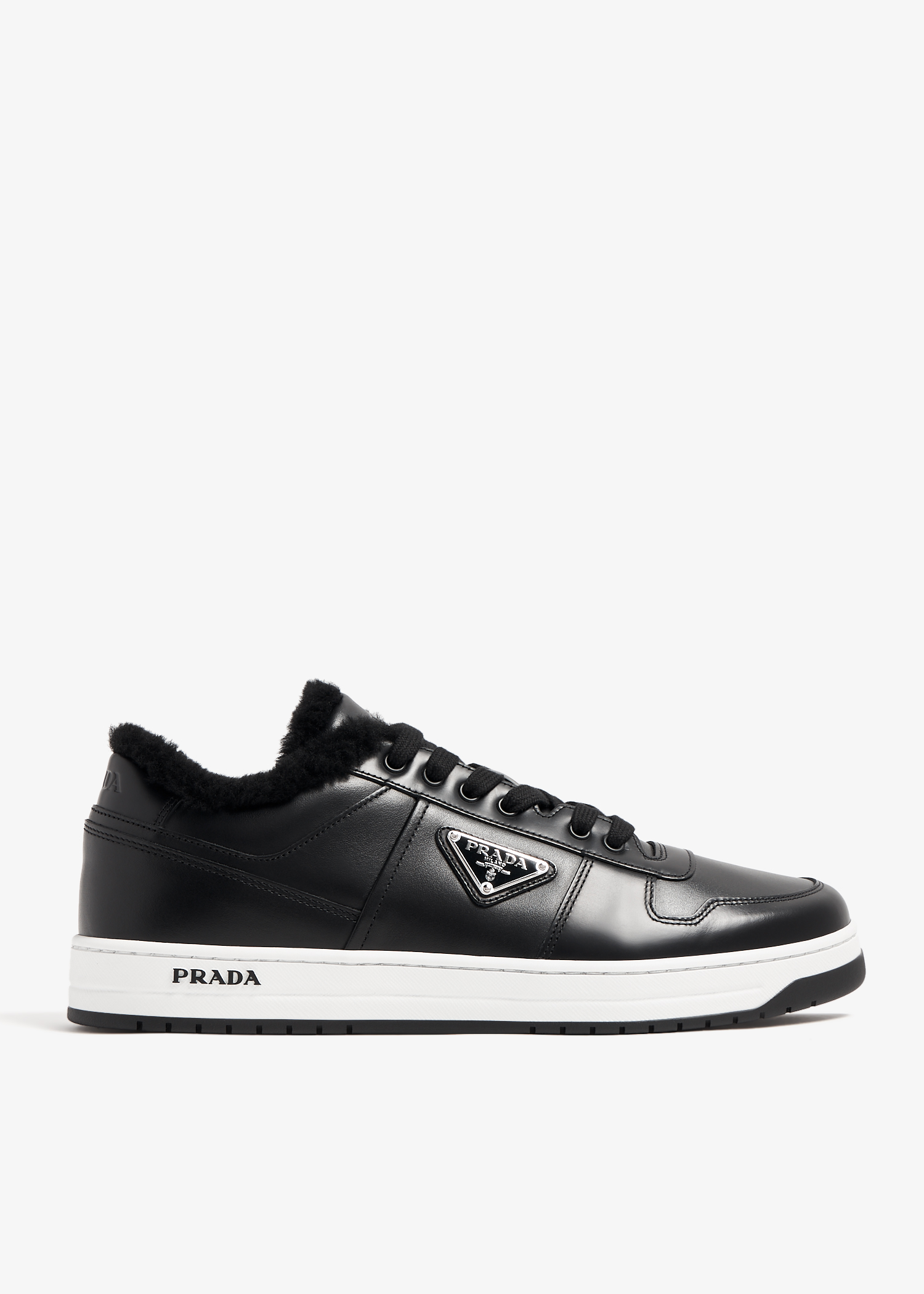 

Downtown leather sneakers, Black