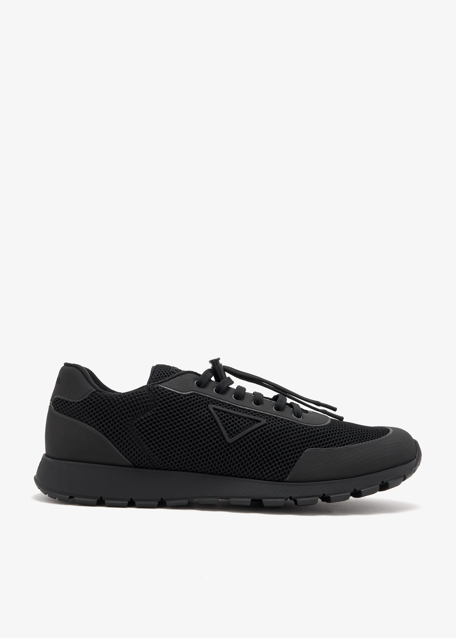 

Mesh fabric sneakers, Black