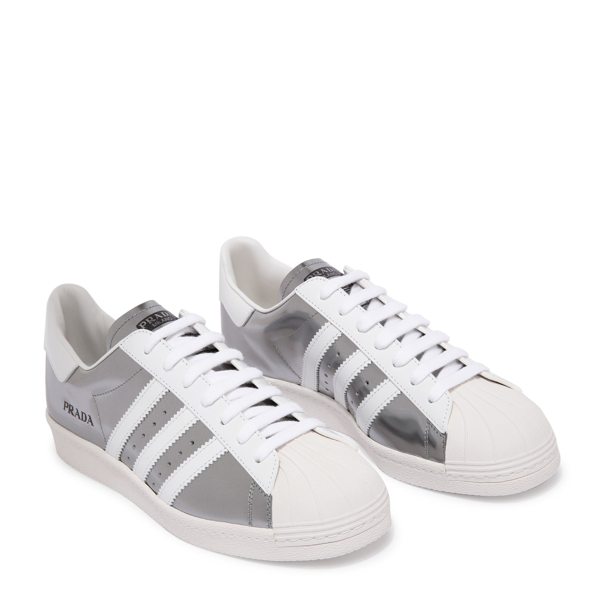 

x adidas Superstar sneakers, Silver