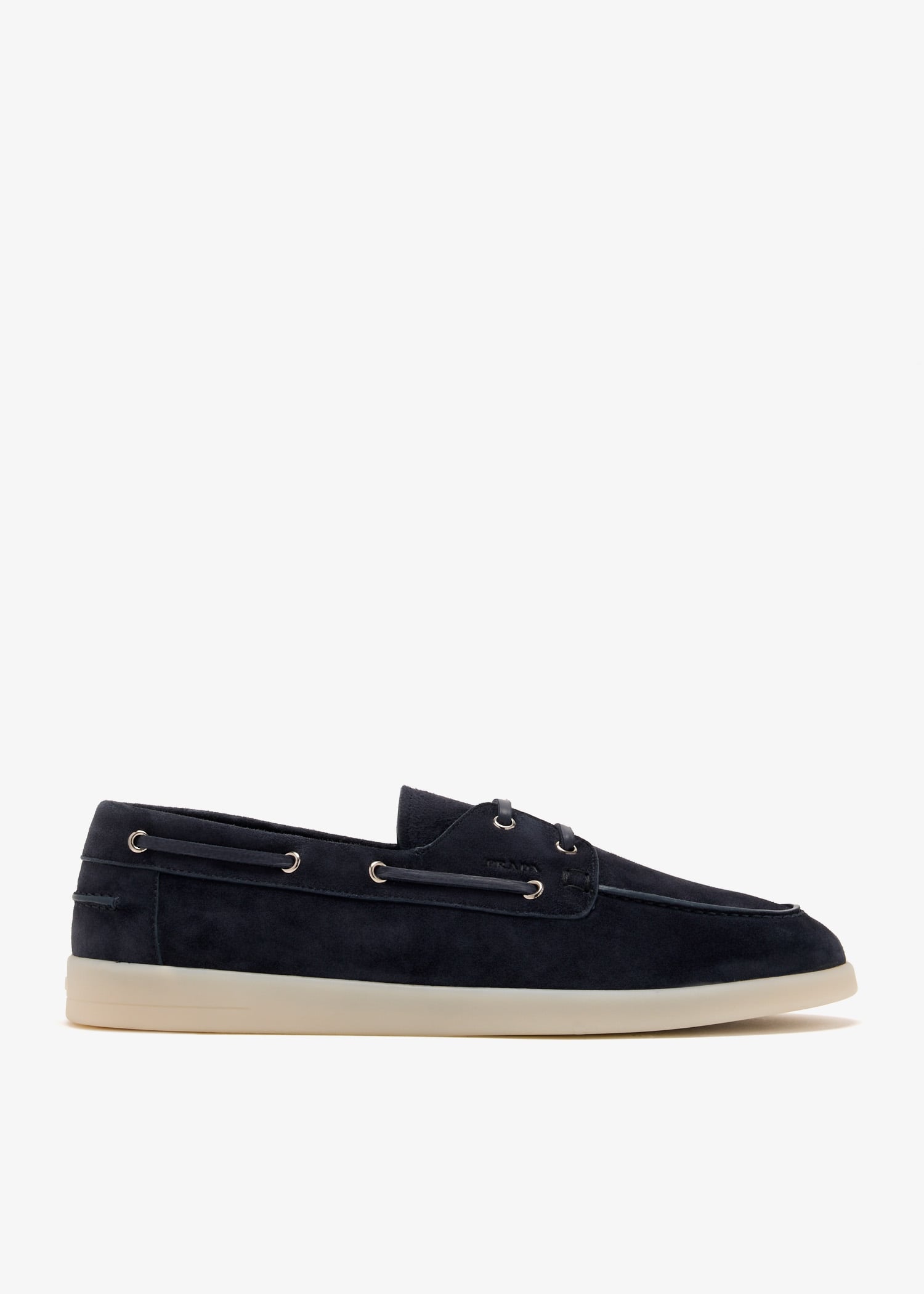 

Suede boat shoes, Navy