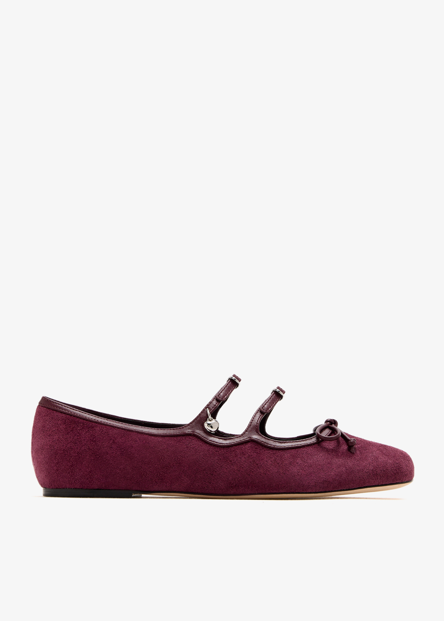 

The Kiki ballerinas, Burgundy