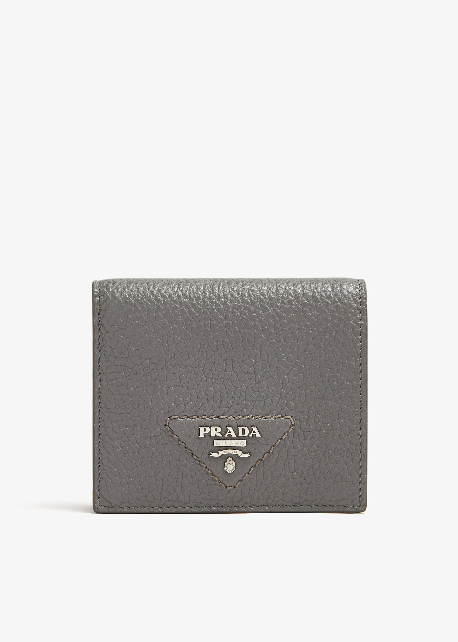 

Leather wallet, Grey