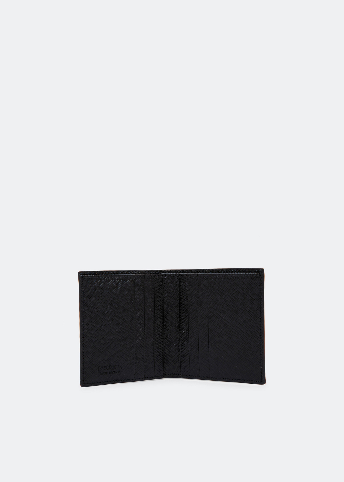 

Saffiano bi-fold wallet, Black