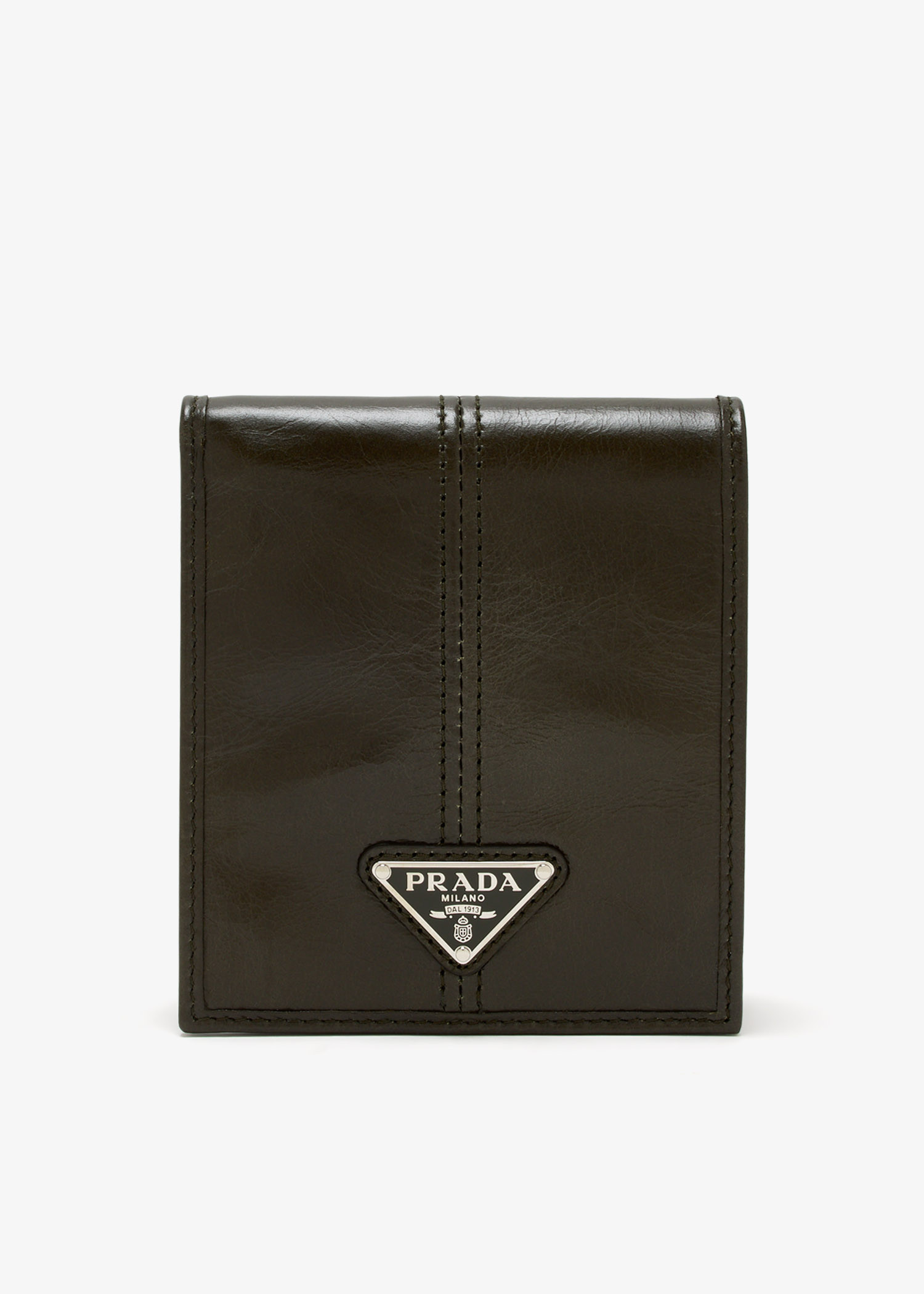

Leather wallet, Khaki