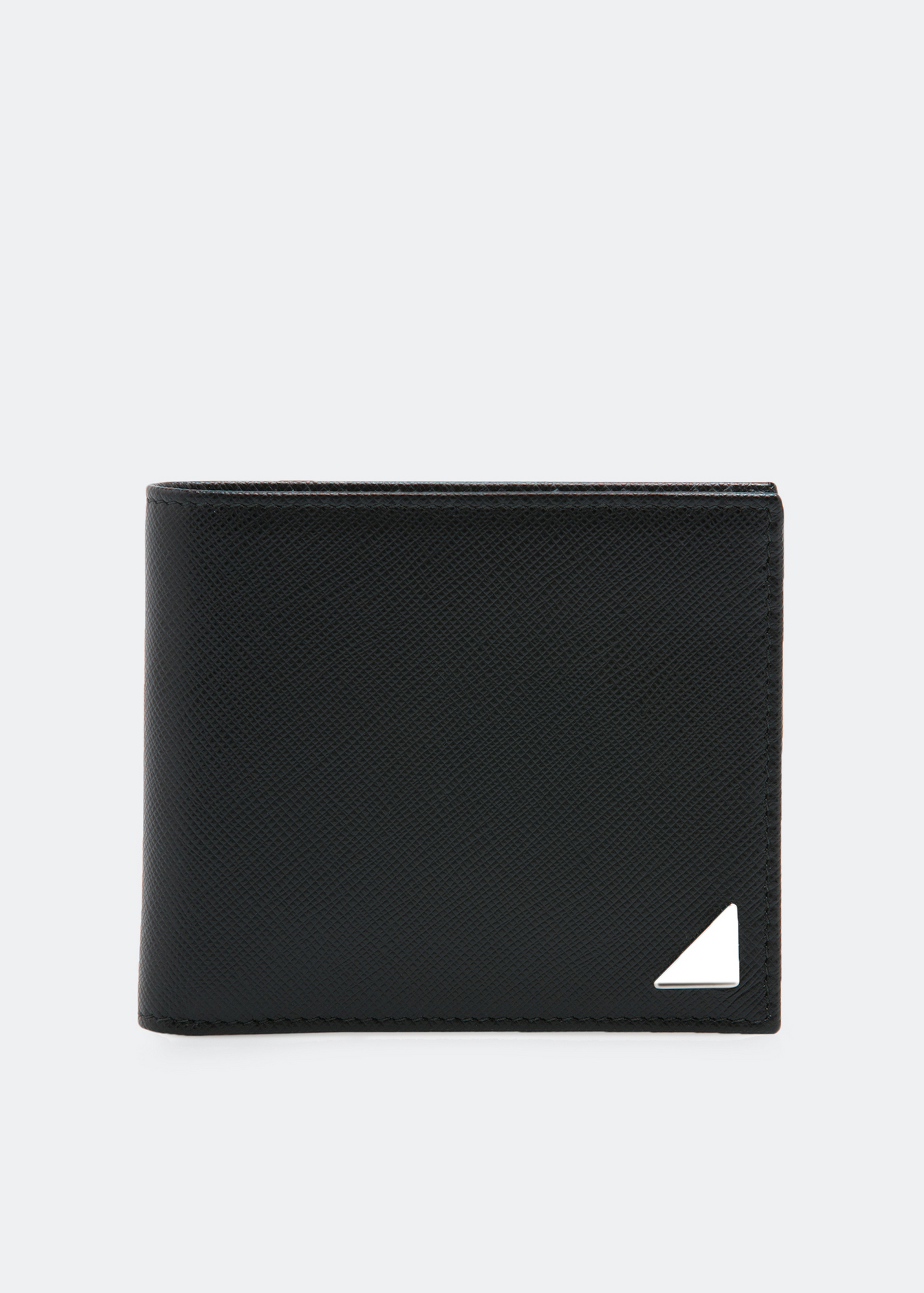

Saffiano leather wallet, Black