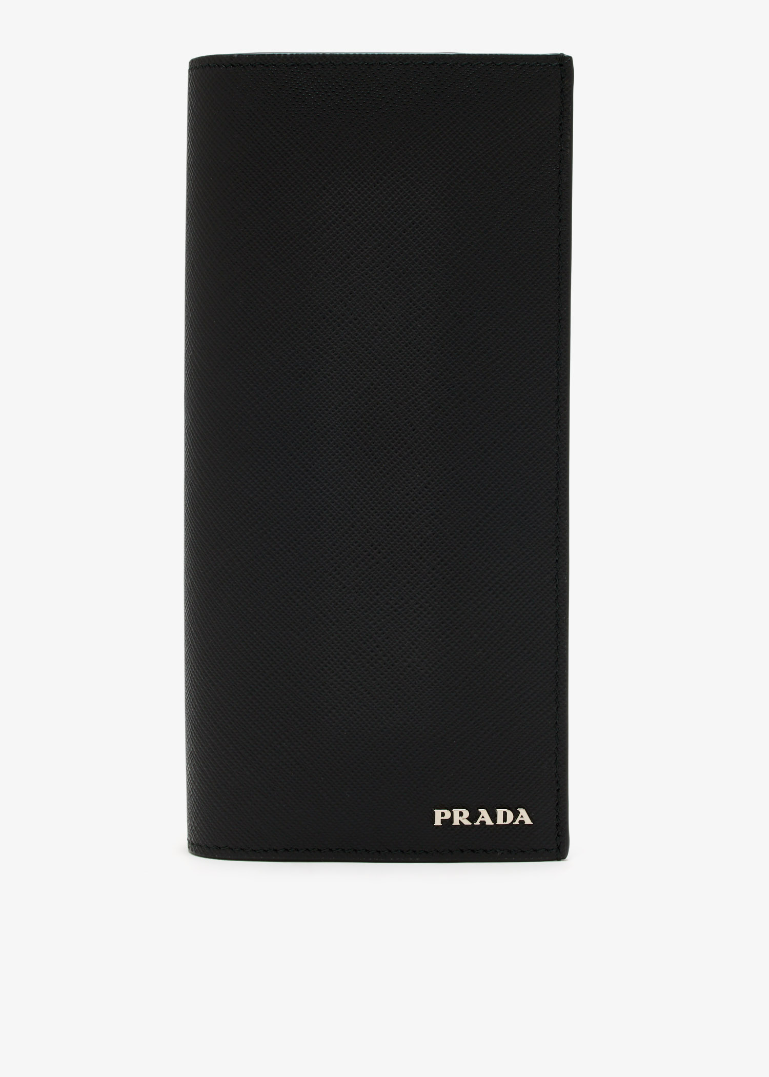 

Saffiano leather wallet, Black