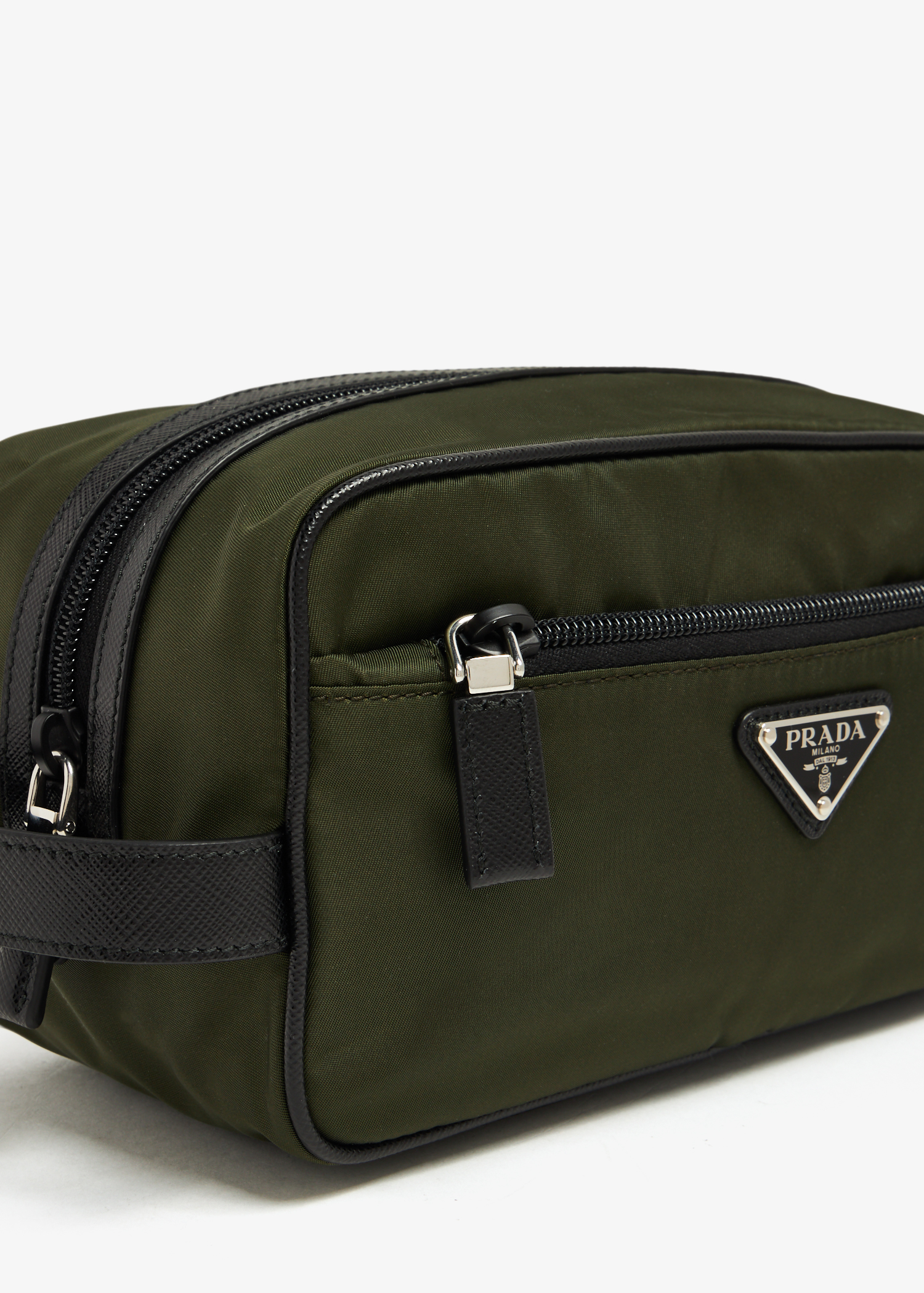 

Re-Nylon travel pouch, Green