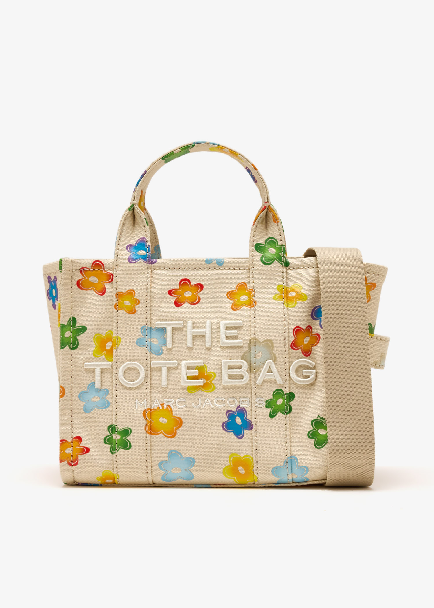 

The Wild Daisy canvas small tote bag, Printed