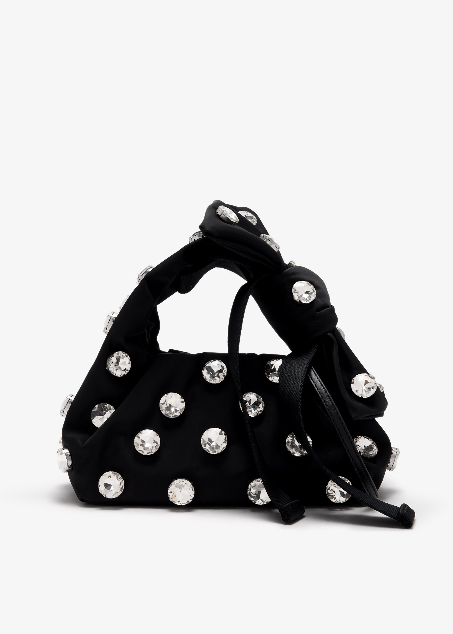 

Bow Mini Sack bag, Black