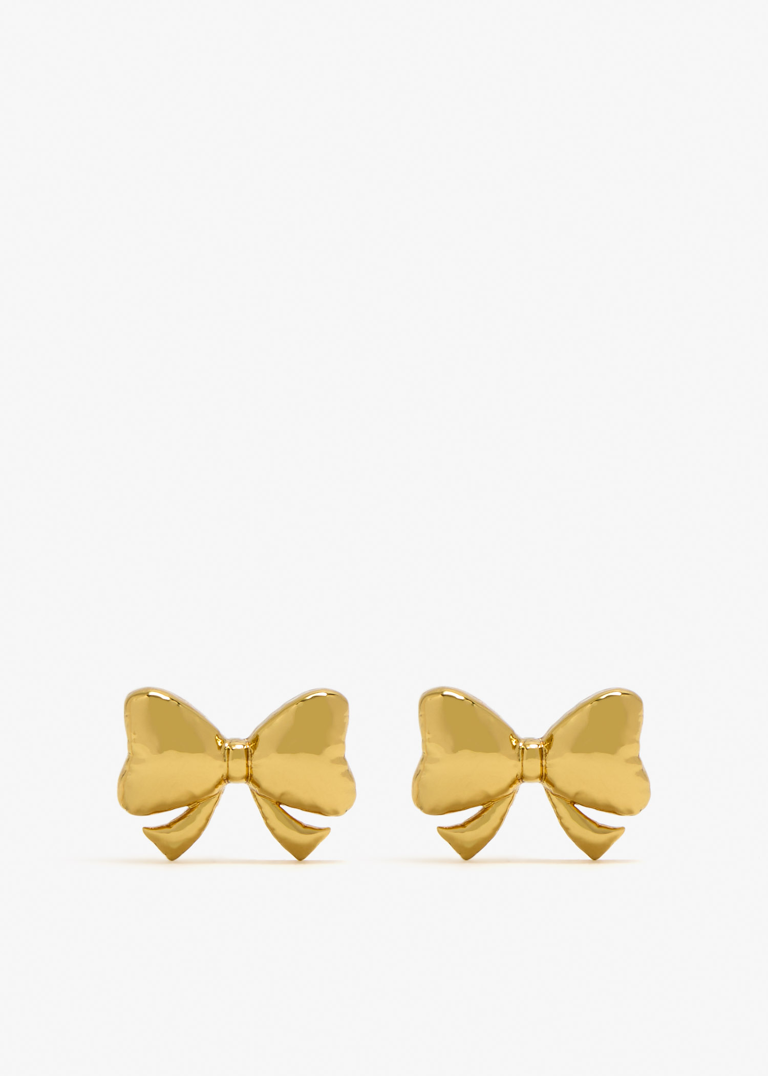 

The Bow Stud earrings, Gold