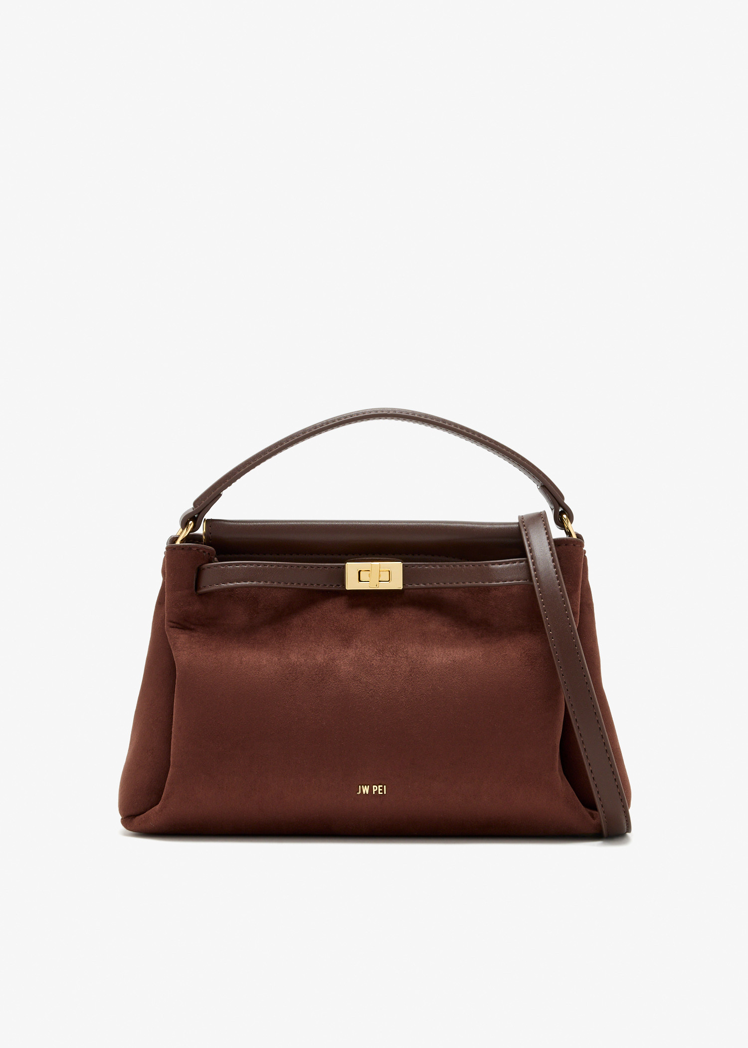 

Carmen top handle bag, Brown